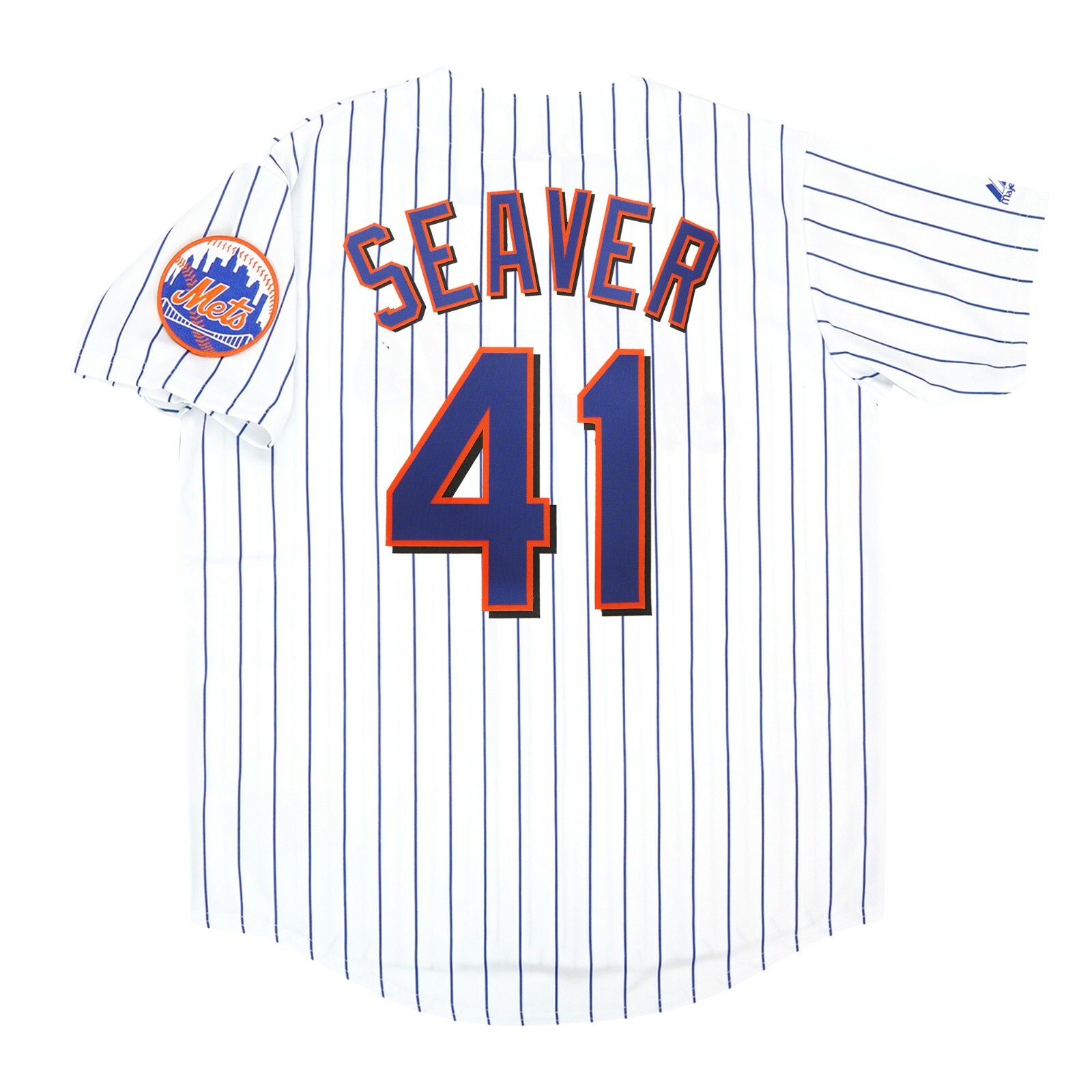 Tom Seaver New York Mets Men’s Home White Jersey w/ Team Patch (S-3XL)
