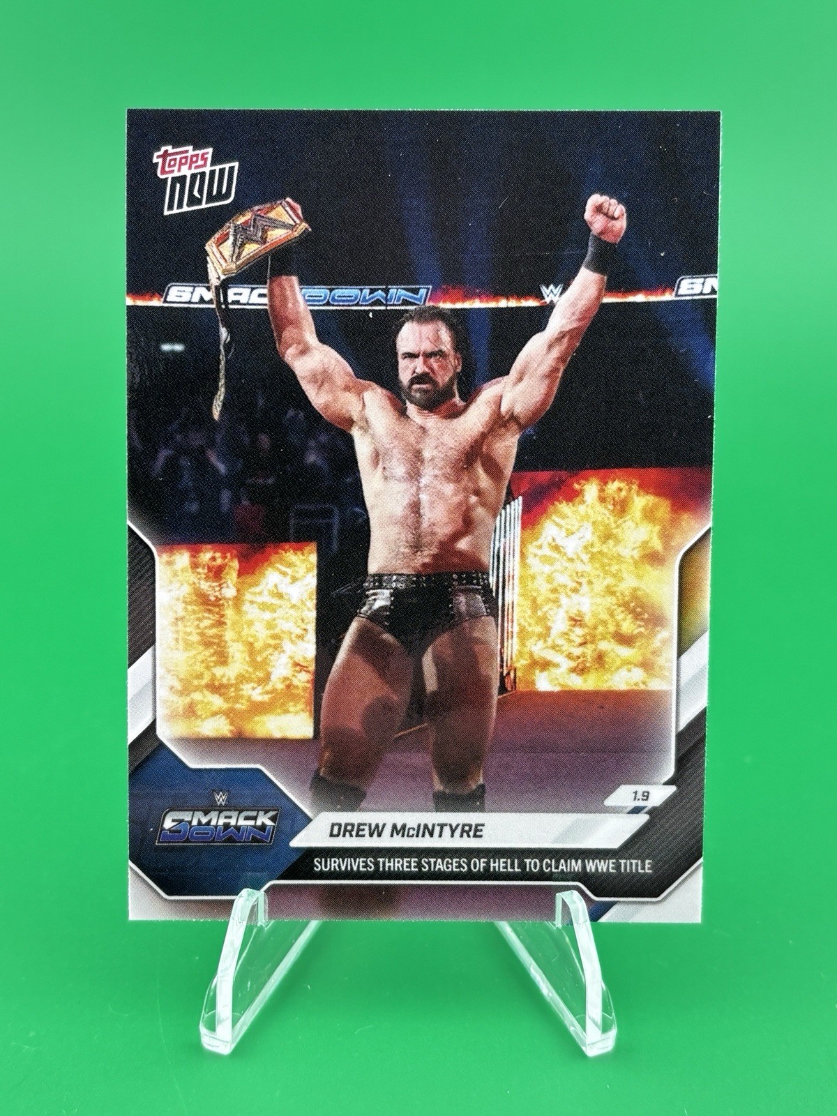 Drew McIntyre – 2026 WWE Topps NOW® – Card 8