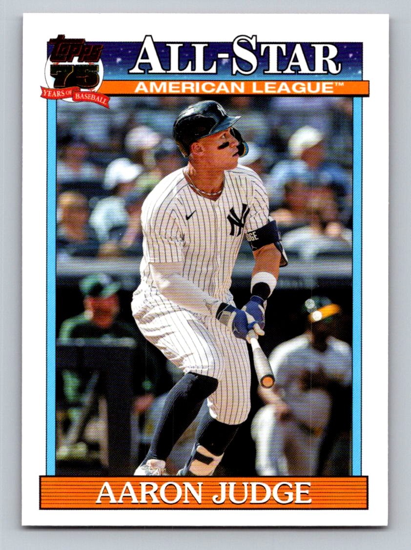 2026 Topps #91AS-1 Aaron Judge 1991 Topps 35th Anniversary All-Stars