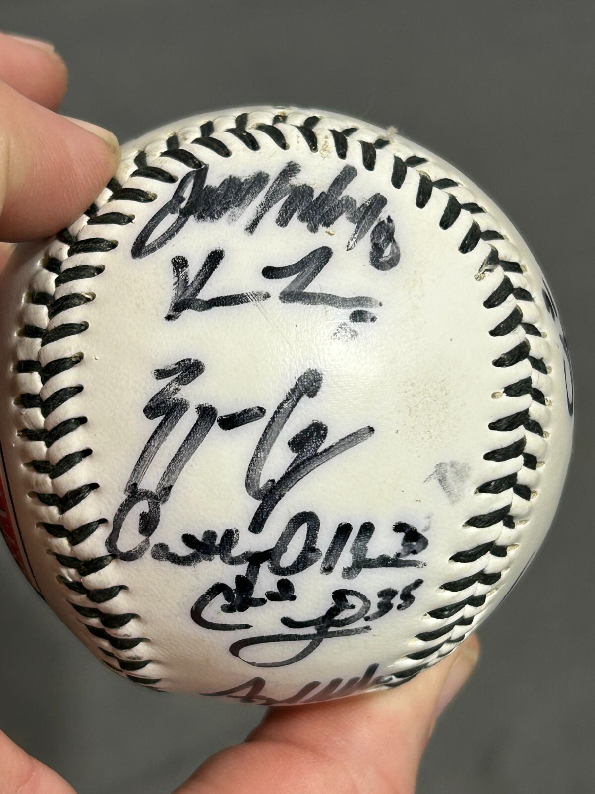 Team signed RIVER CITY RASCALS Baseball FRONTIER LEAGUE Unknown Year