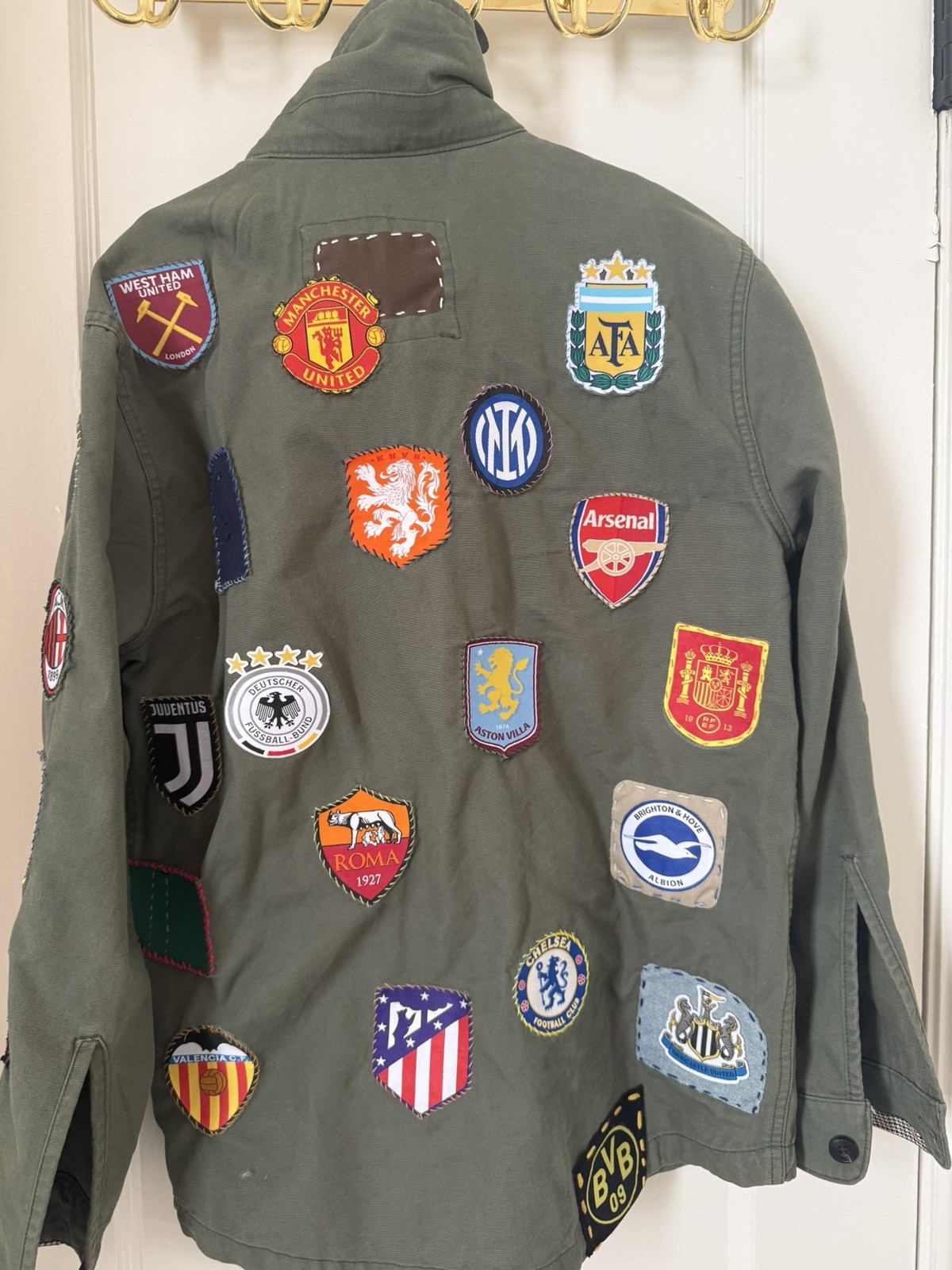 Newcastle United Football Club Iron Patch English Premier League