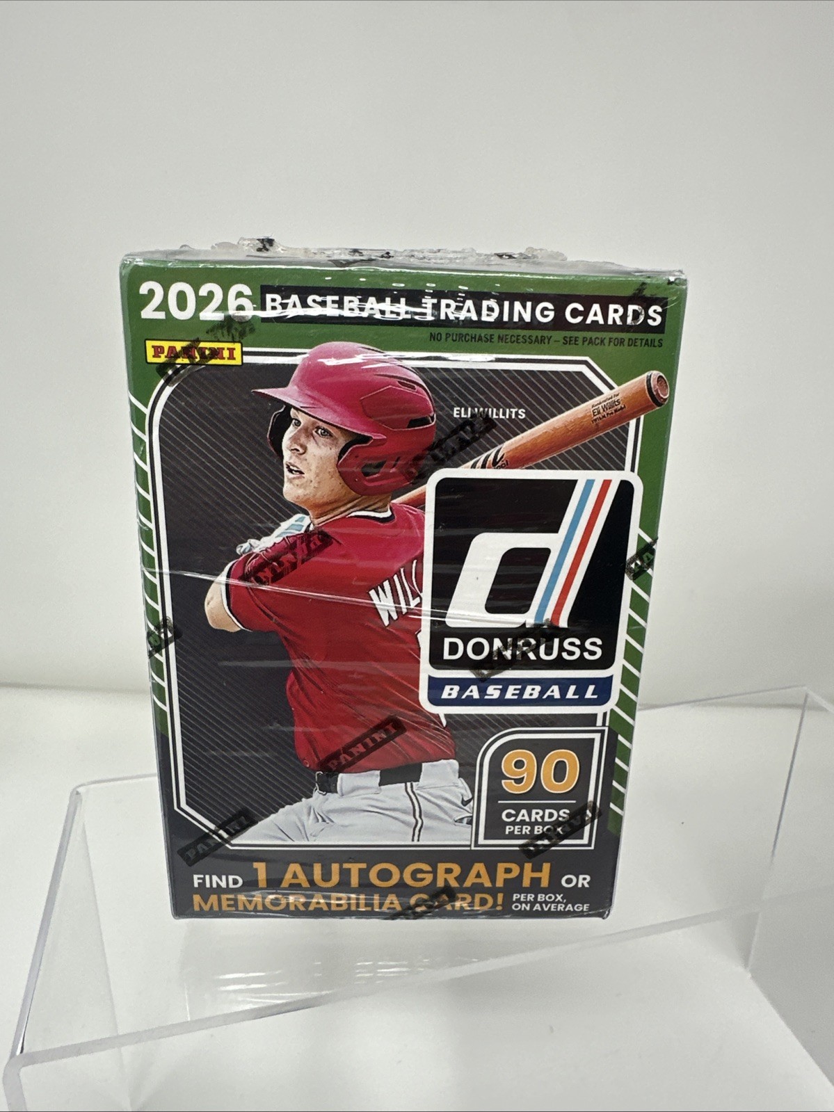 2026 Panini Donruss Baseball Factory Sealed 6 Pack Blaster Box 90 Cards 1 Hit