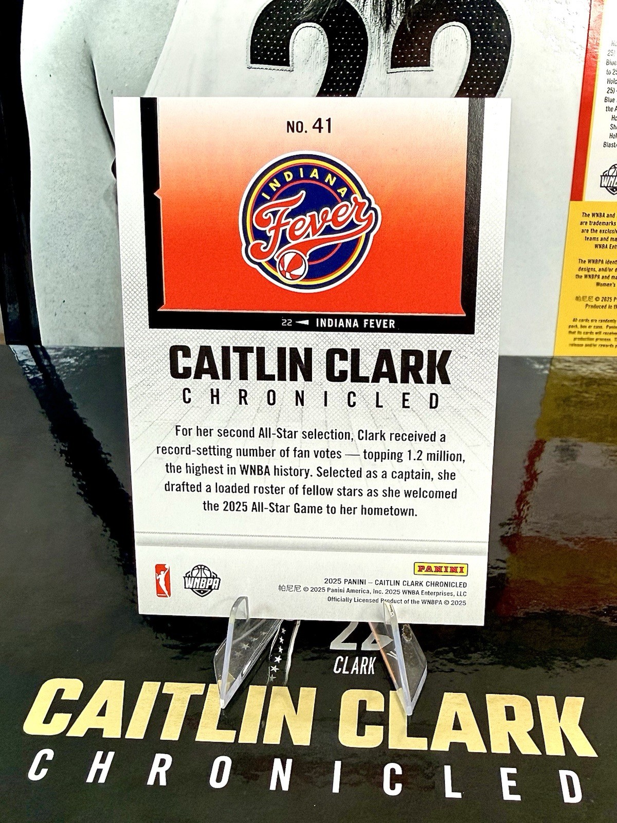 2025 Caitlin Clark Chronicled #41 HOLO Checkerboard /25 All Stars 🔥 (OBO) 🔥