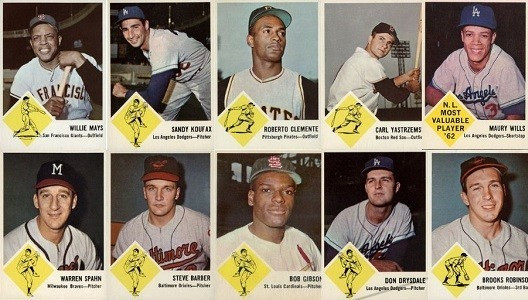 1963 Fleer Baseball 1 – 66 -Complete Your Set