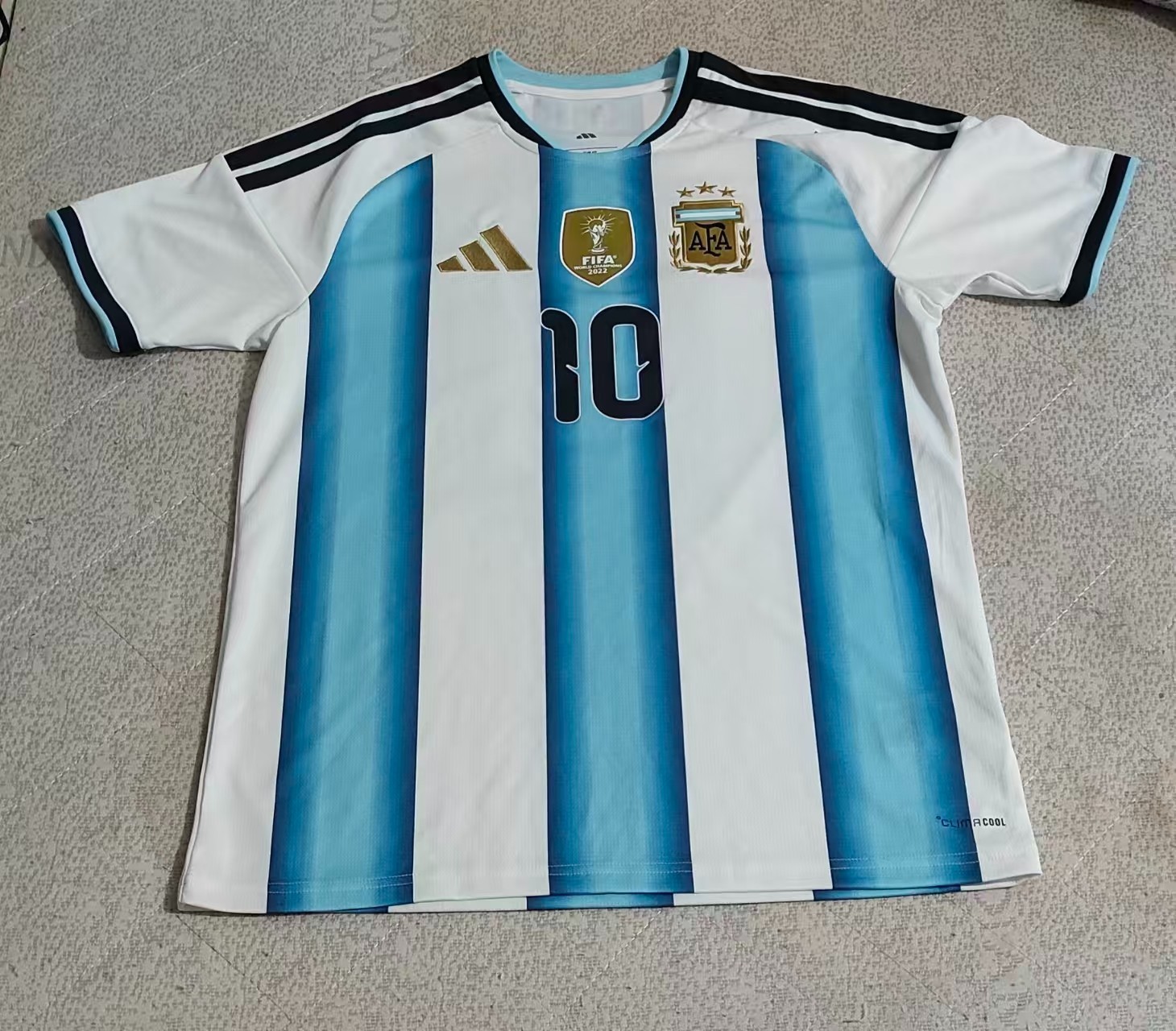 2026 Argentina Home Jersey MESSI #10 FANS Version Size S-2XL