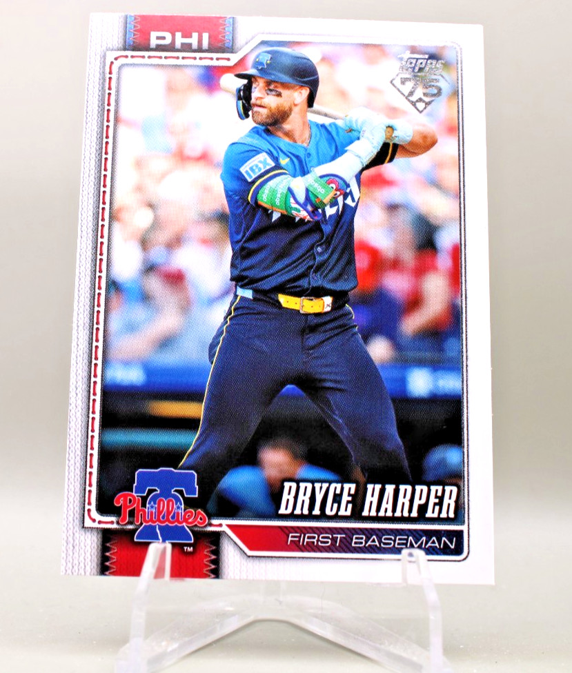 2026 Topps Series 1 – #250 Bryce Harper Phillies