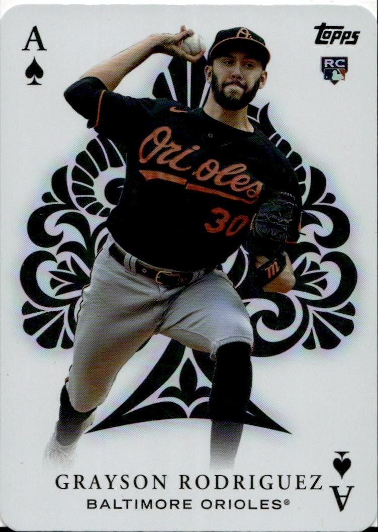 2023 Topps All-Aces Grayson Rodriguez #AA-74 Rookie RC Baltimore Orioles
