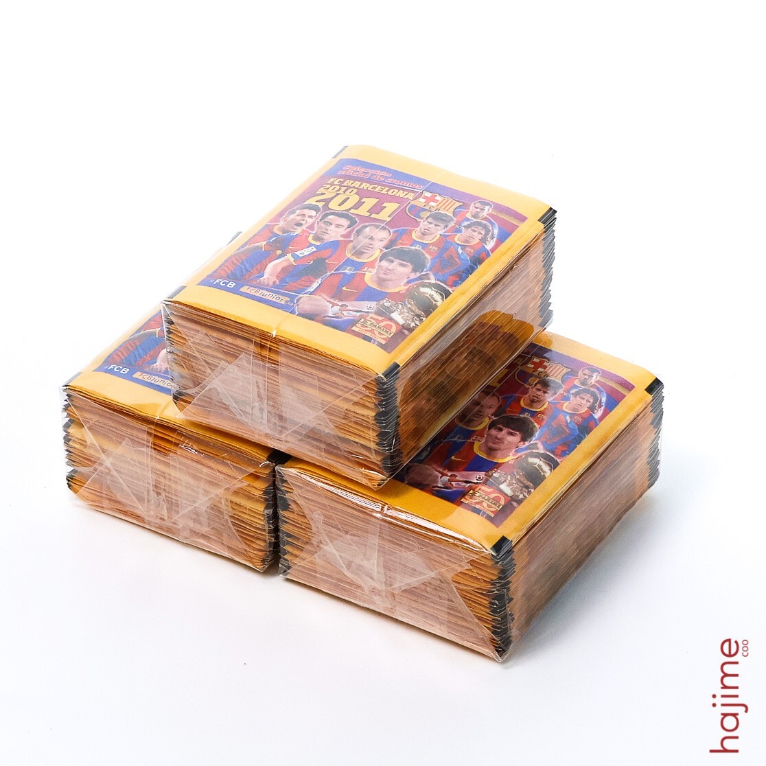 2010-11 Panini FC Barcelona Stickers Sealed Pack (150 Packets)