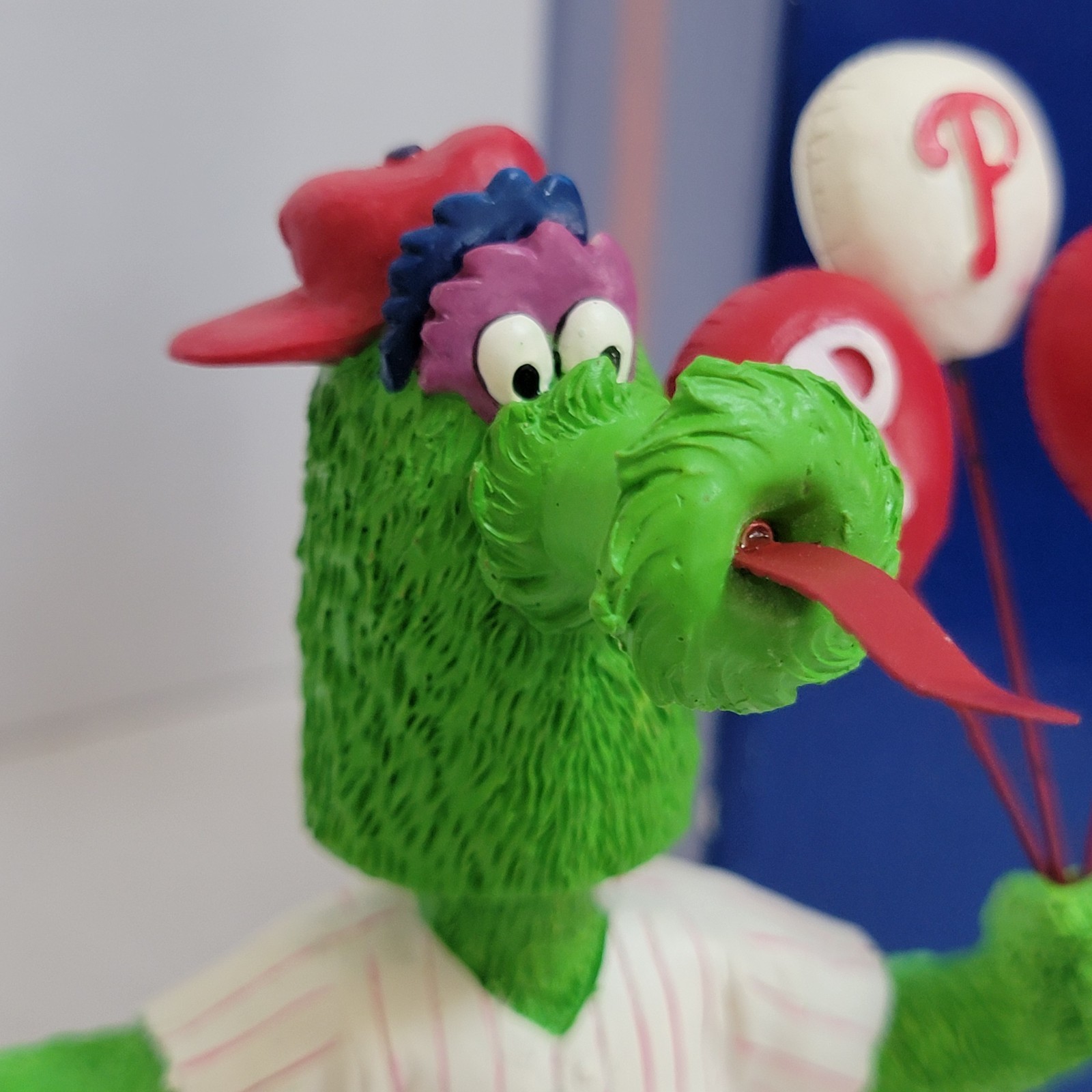 2007~ Phillie Phanatic~ “Happy Birthday Phanatic”`~BD&A Bobblehead Mascot~ READ