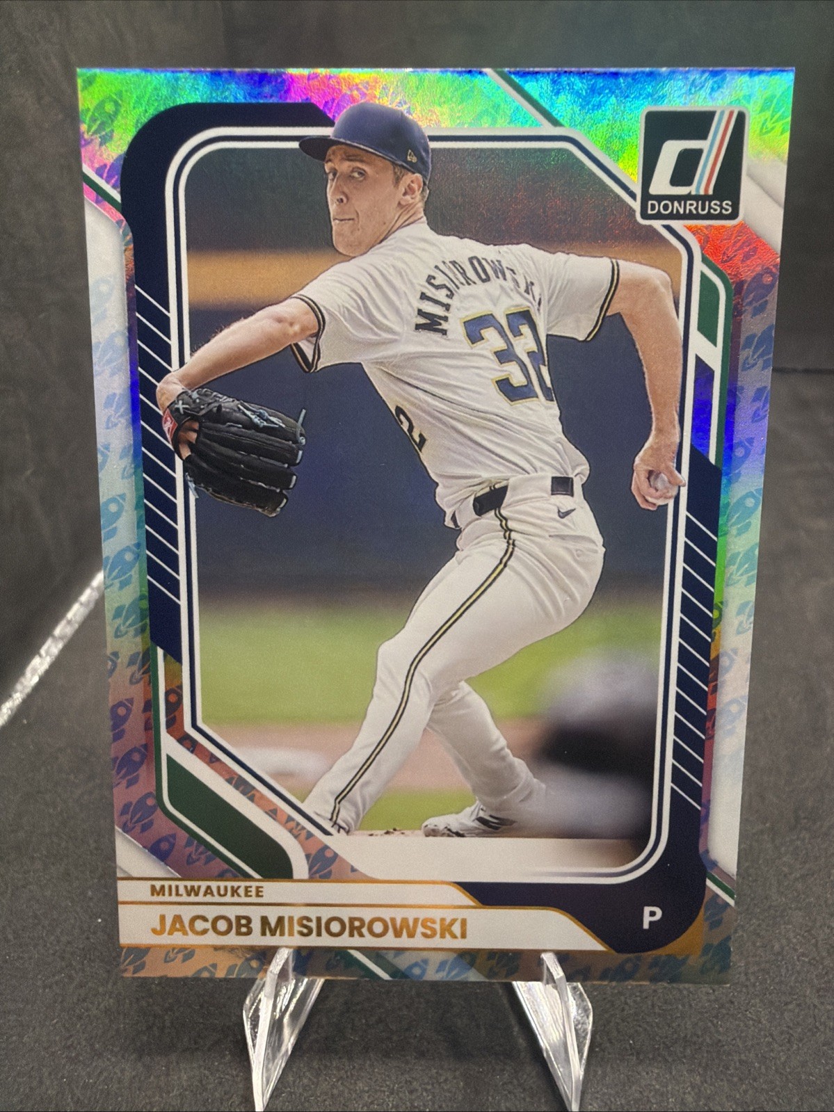 2026 Panini Donruss Baseball – Jacob Misiorowski (RC) #53 – Rockets Parallel