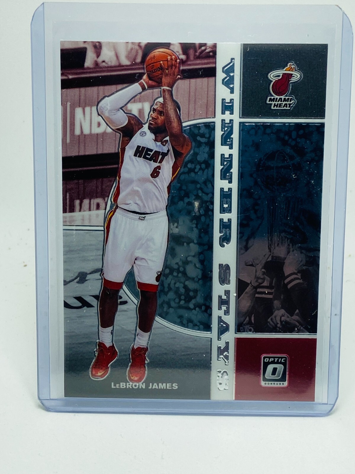 2019-20 Panini Donruss Optic LeBron James Winner Stays #20