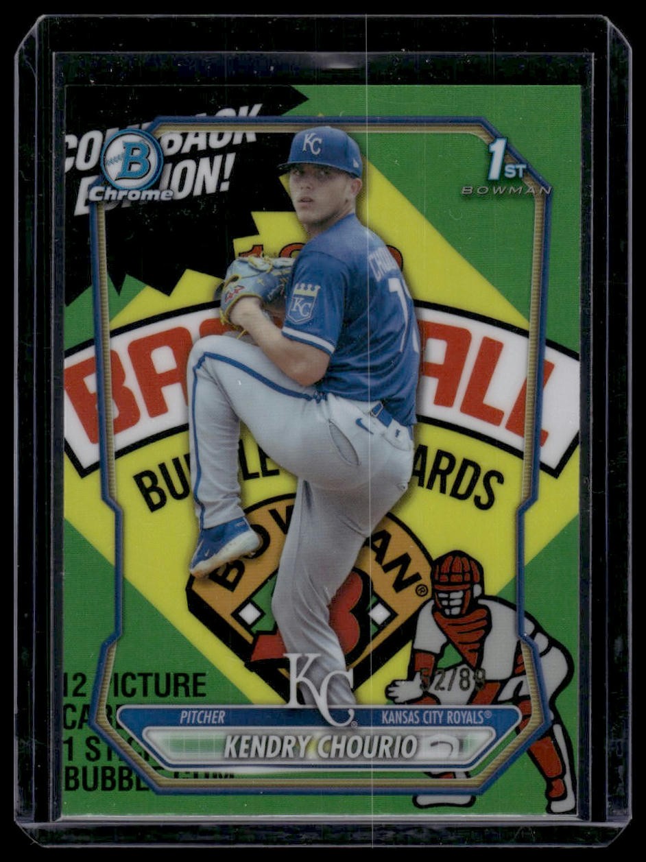 2026 Bowman #BCP-7 Kendry Chourio Chrome Prospects PackFractor #/89