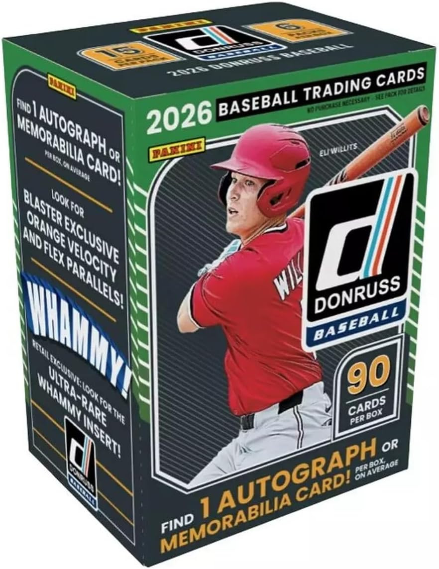 2026 Donruss Baseball Trading Card Blaster Box