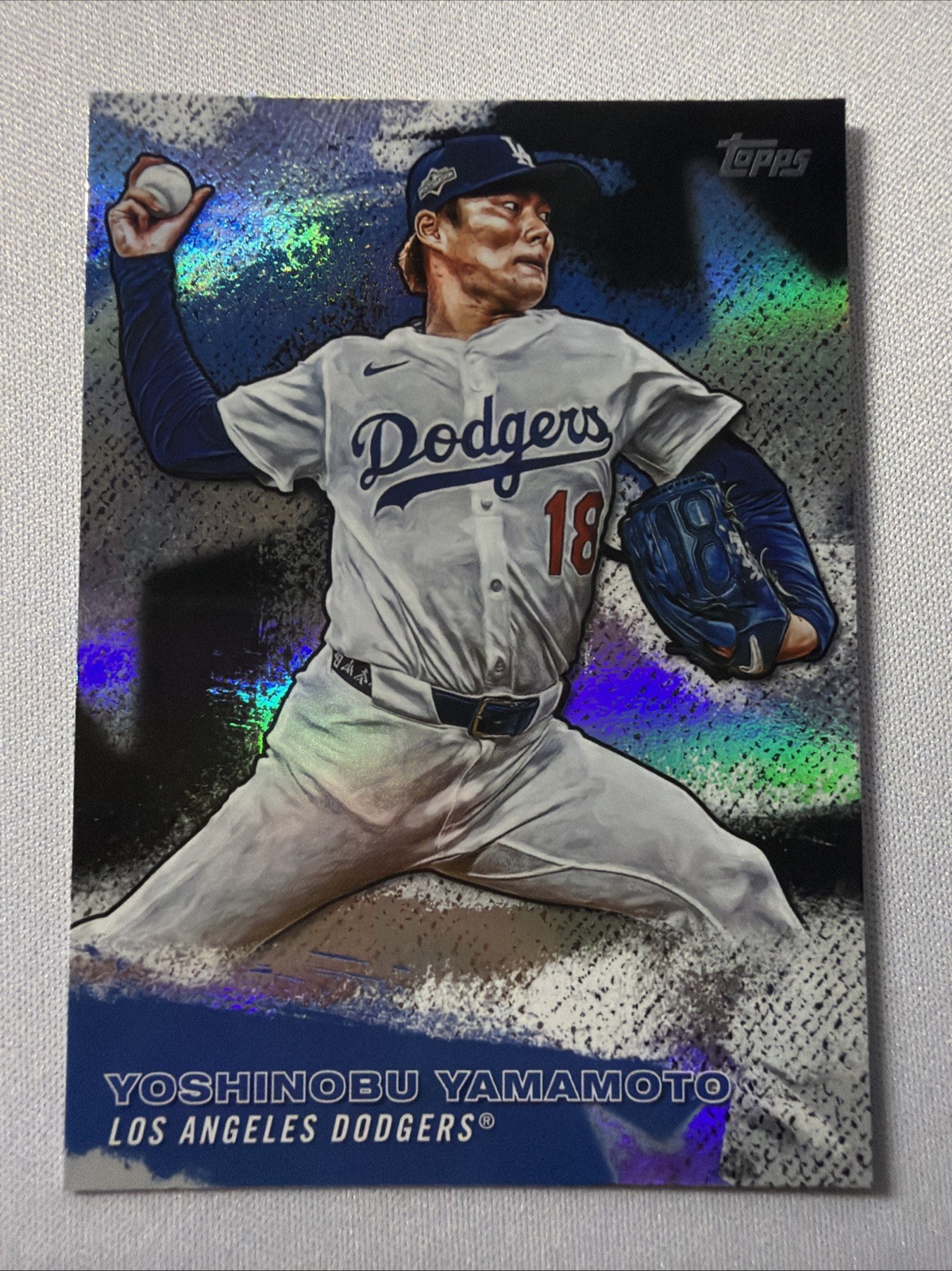 2026 Topps Series 2 Stars of MLB – Yoshinobu Yamamoto – Dodgers – #SMLB-43