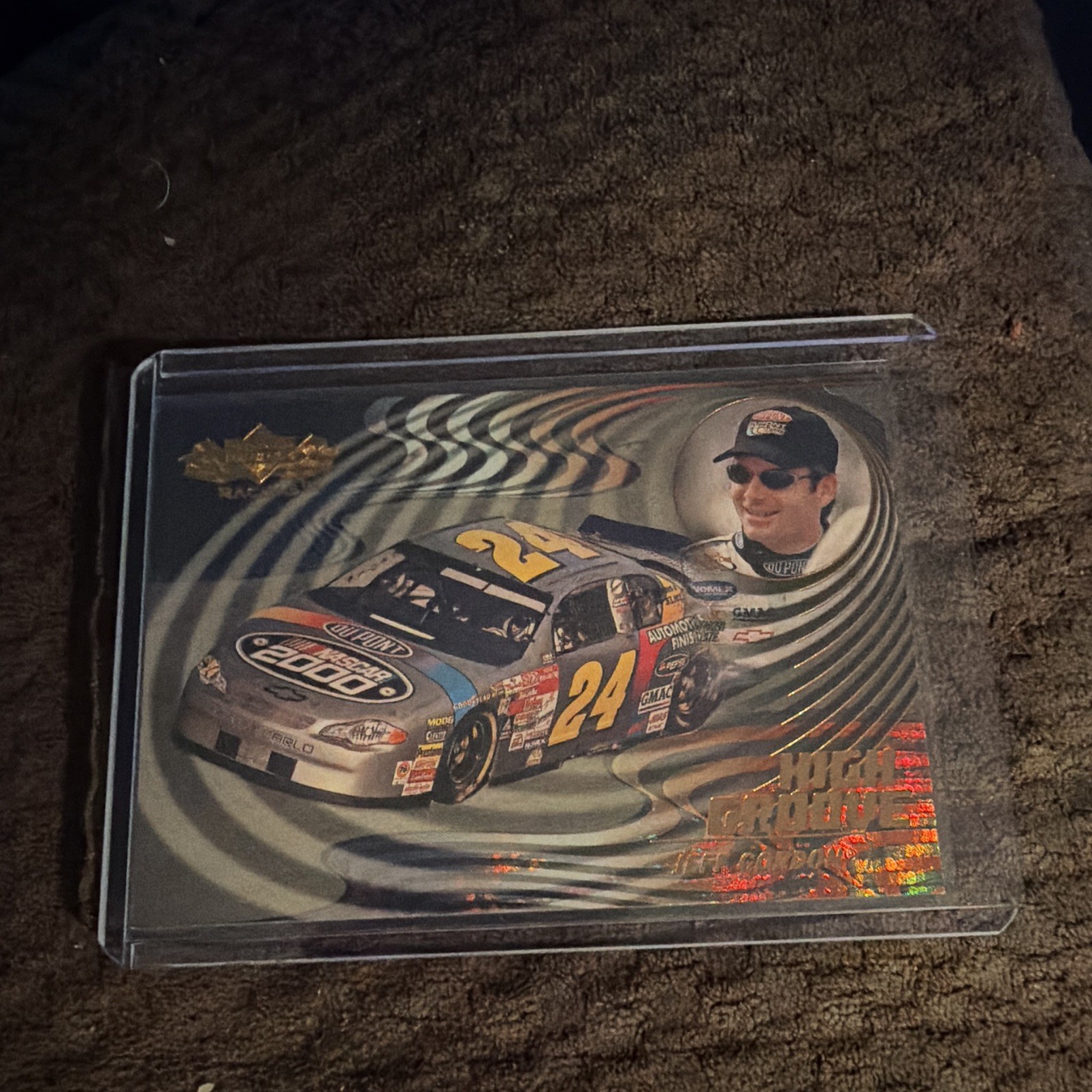 Upper Deck High Groove – Jeff Gordon NASCAR Auto Racing Insert Card #HG6