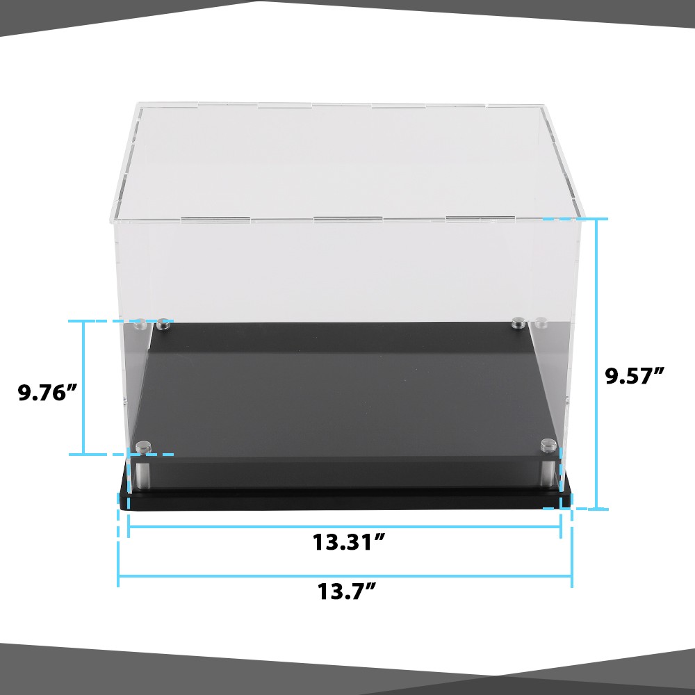 Black Base Riser Stand for Full Size Boxing Glove Holder Box Glove Display Case