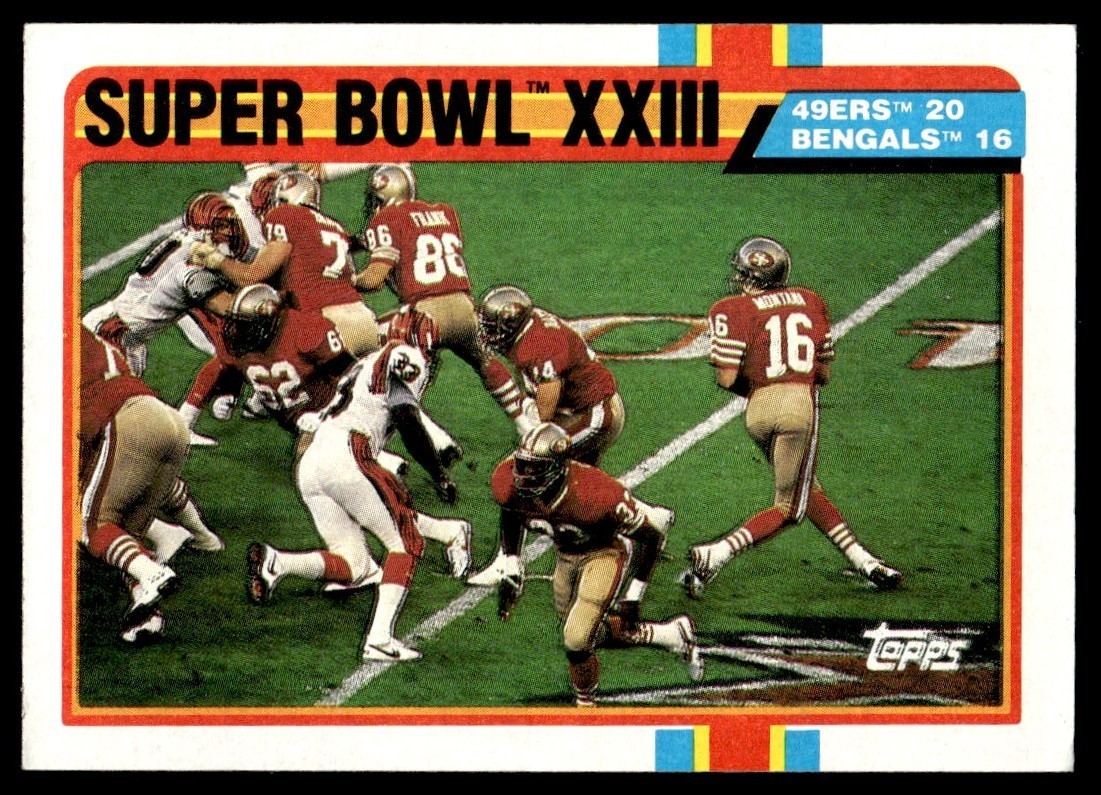 1989 Topps Football Card #’s 251-396 + 1000 YARD You Pick NMMT + Free Shipping!