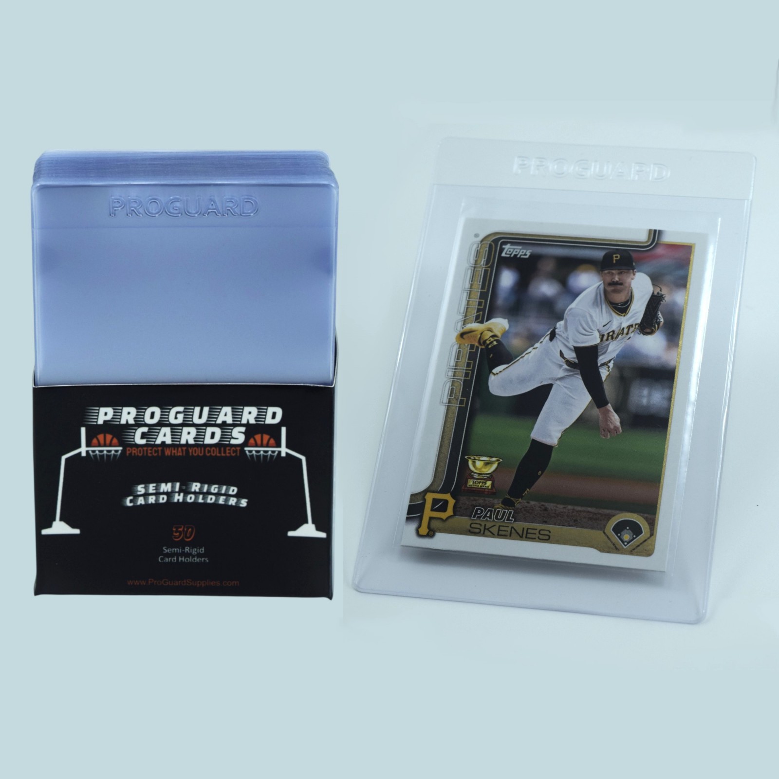 ProGuard Cards Semi Rigid Card Holders | Grading Submission Size 50pk – 1000pk