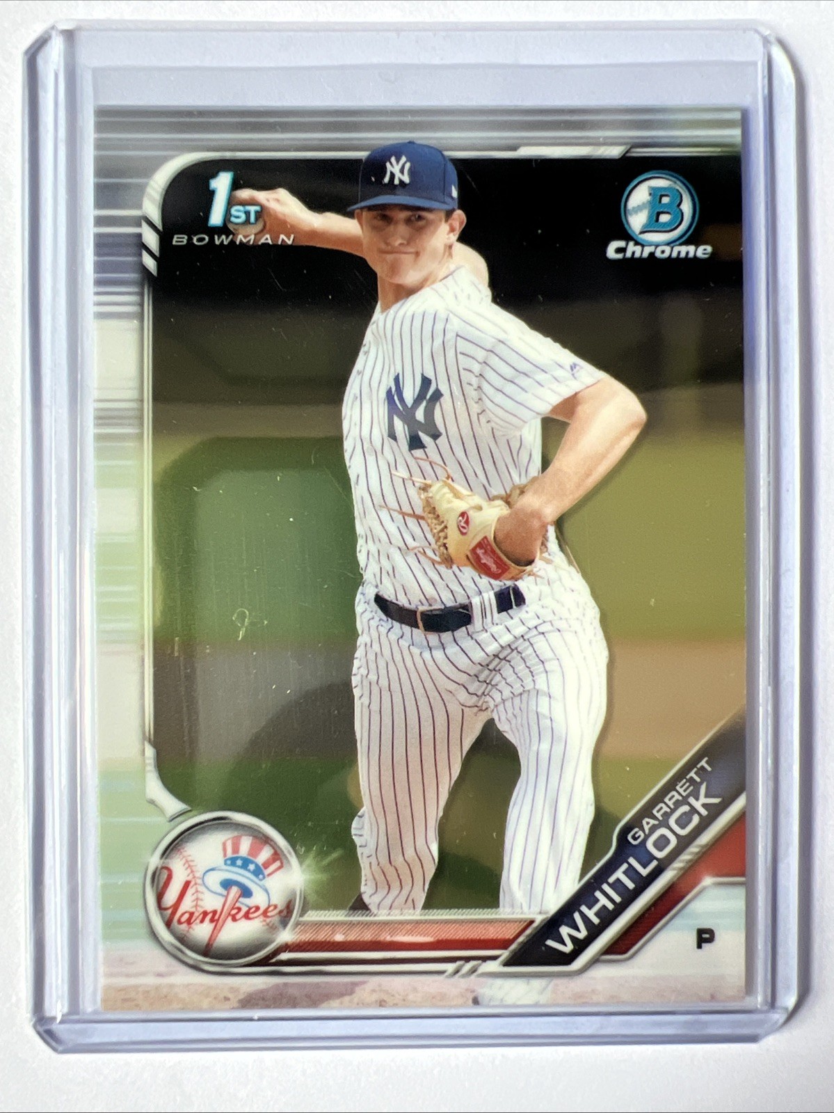 2019 Bowman Chrome Prospects #BCP222 Garrett Whitlock