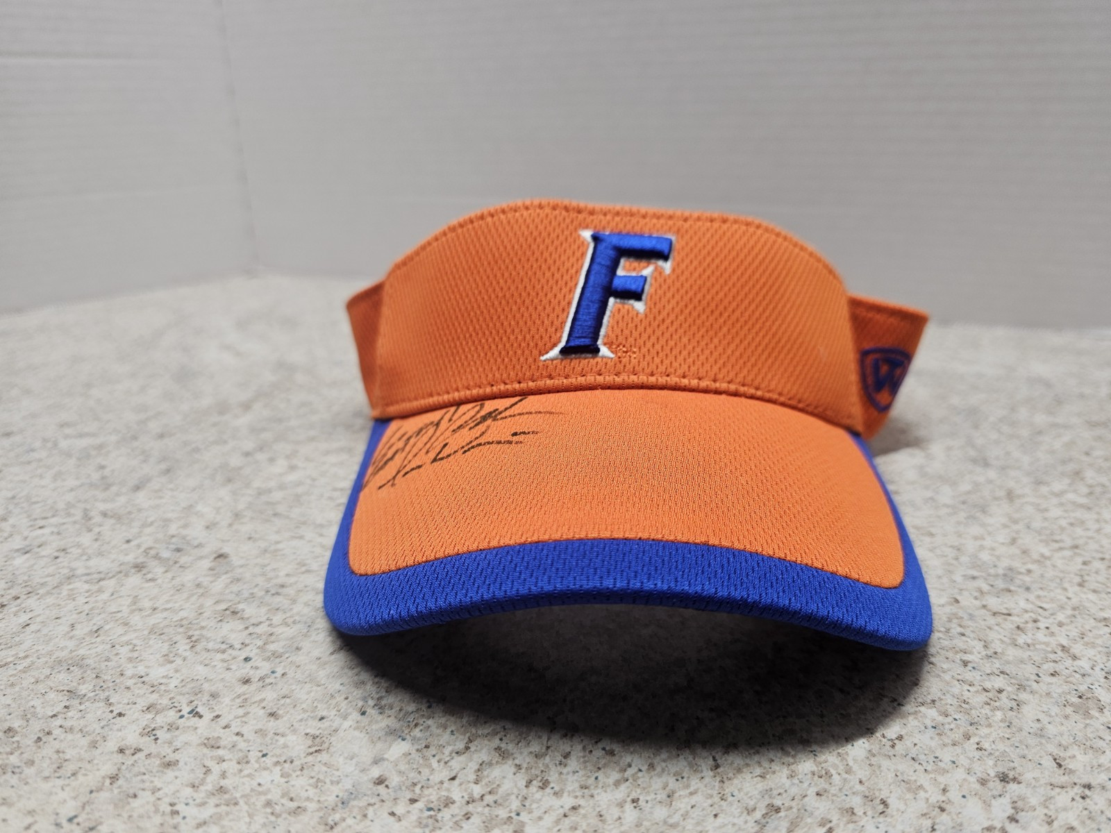 Florida Gators NCAA Visor Unidentified Autograph No COA