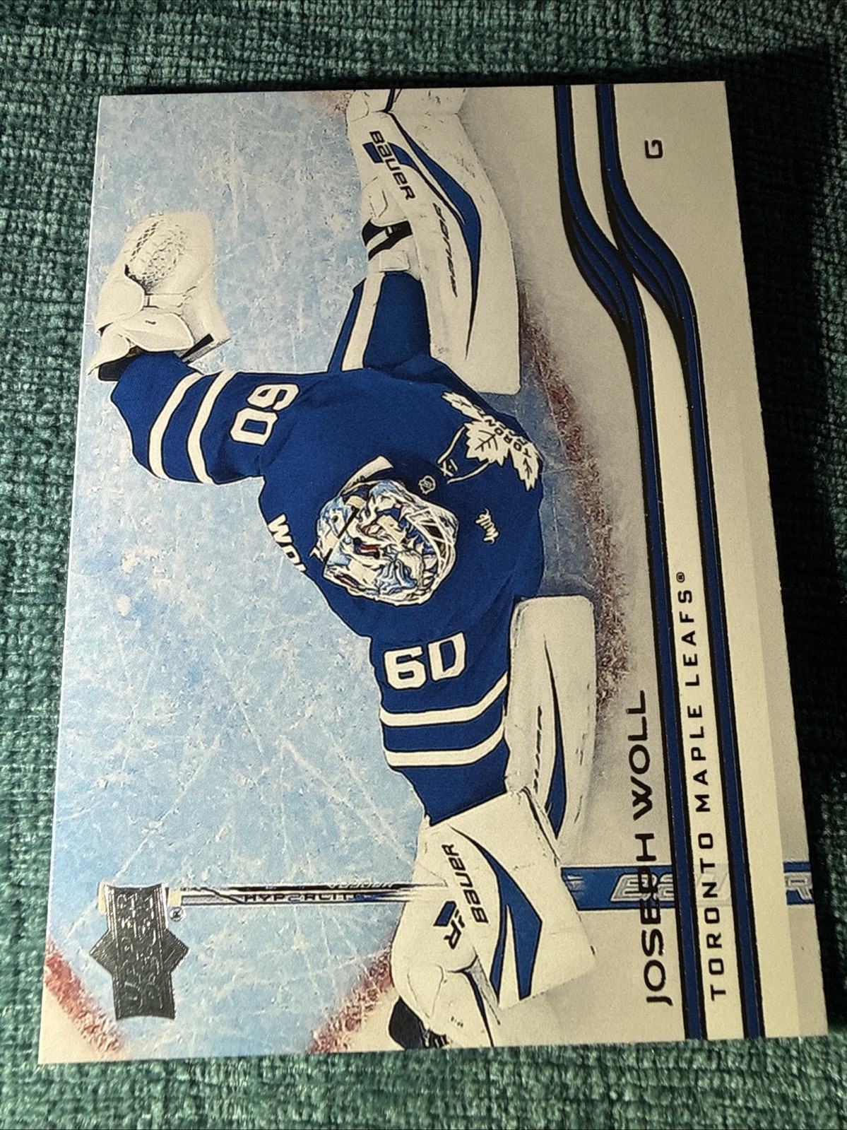 2025-26 Upper Deck Extended Series – Joseph Woll – Toronto Maple Leafs