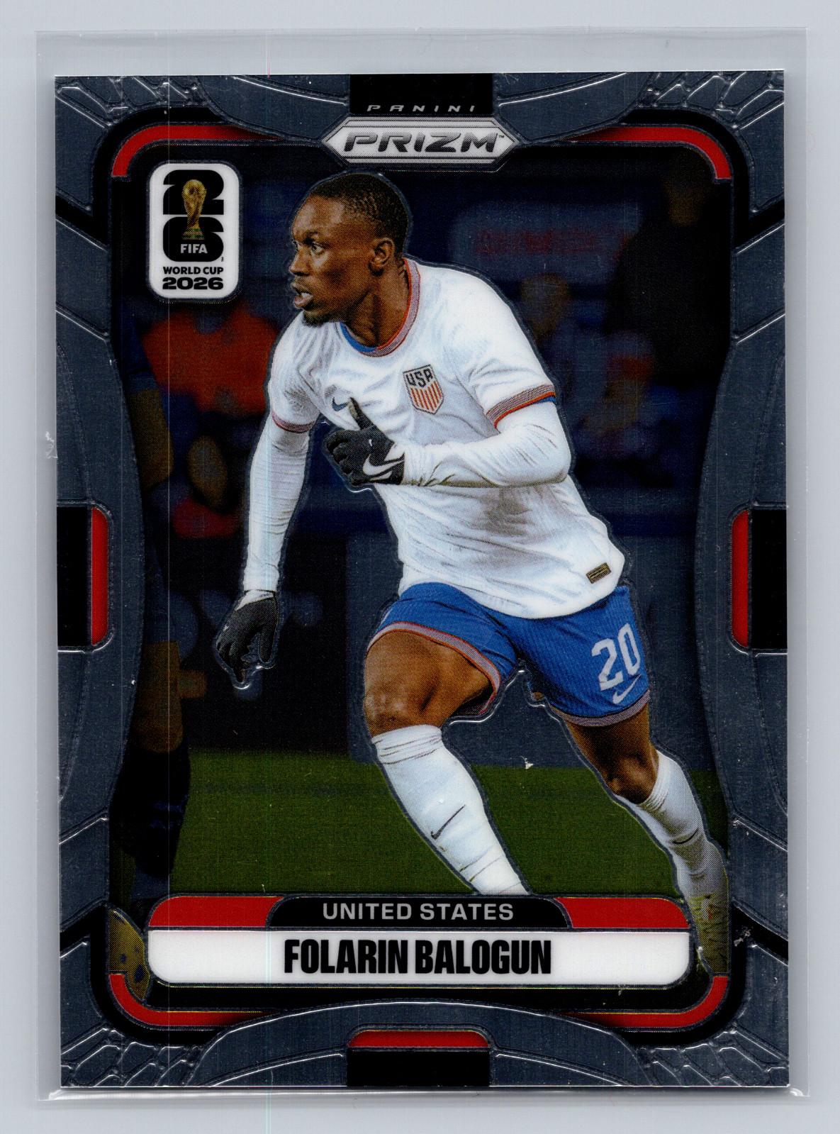 Folarin Balogun 2026 Panini Prizm World Cup #438