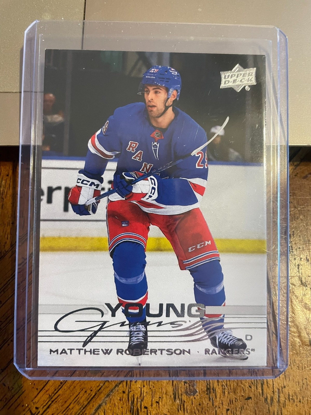 2025-26 Upper Deck Series 1 Young Guns #239 Matthew Robertson