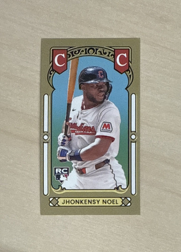 JHONKENSY NOEL – 2025 Topps T205 – T80 ROOKIE SERIES #11 – CLEVELAND GUARDIANS