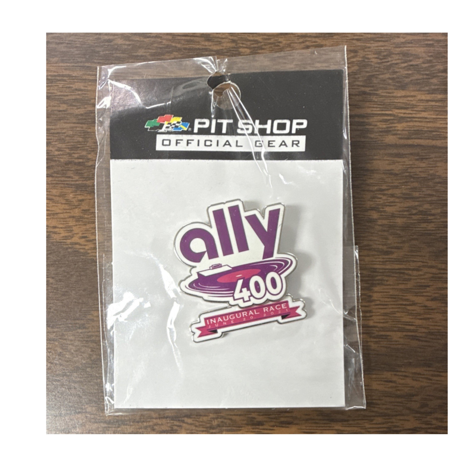 Pit Shop NASCAR Ally 400 Inaugural Race Official Pin