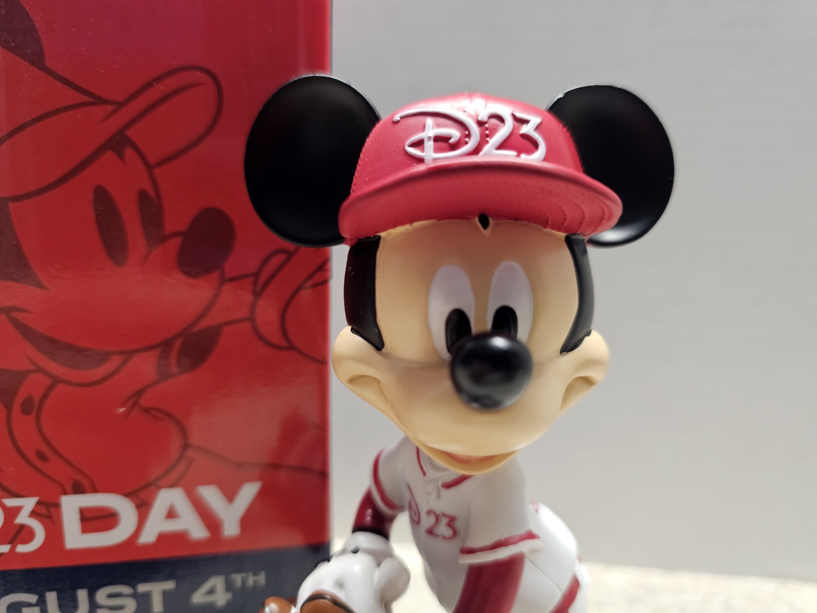 Mickey Mouse Los Angeles Angels MLB 2024 SGA Bobblehead NIB Disney D23