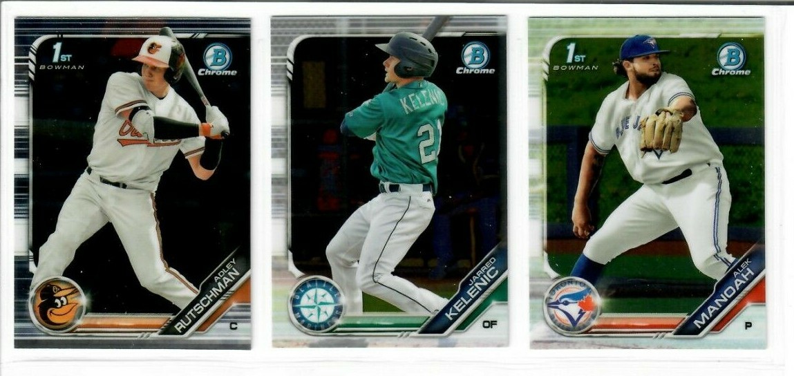 2019 Bowman Draft Baseball Chrome Base You Pick #BDC1-BDC200 ADLEY JUNG VAUGHN +
