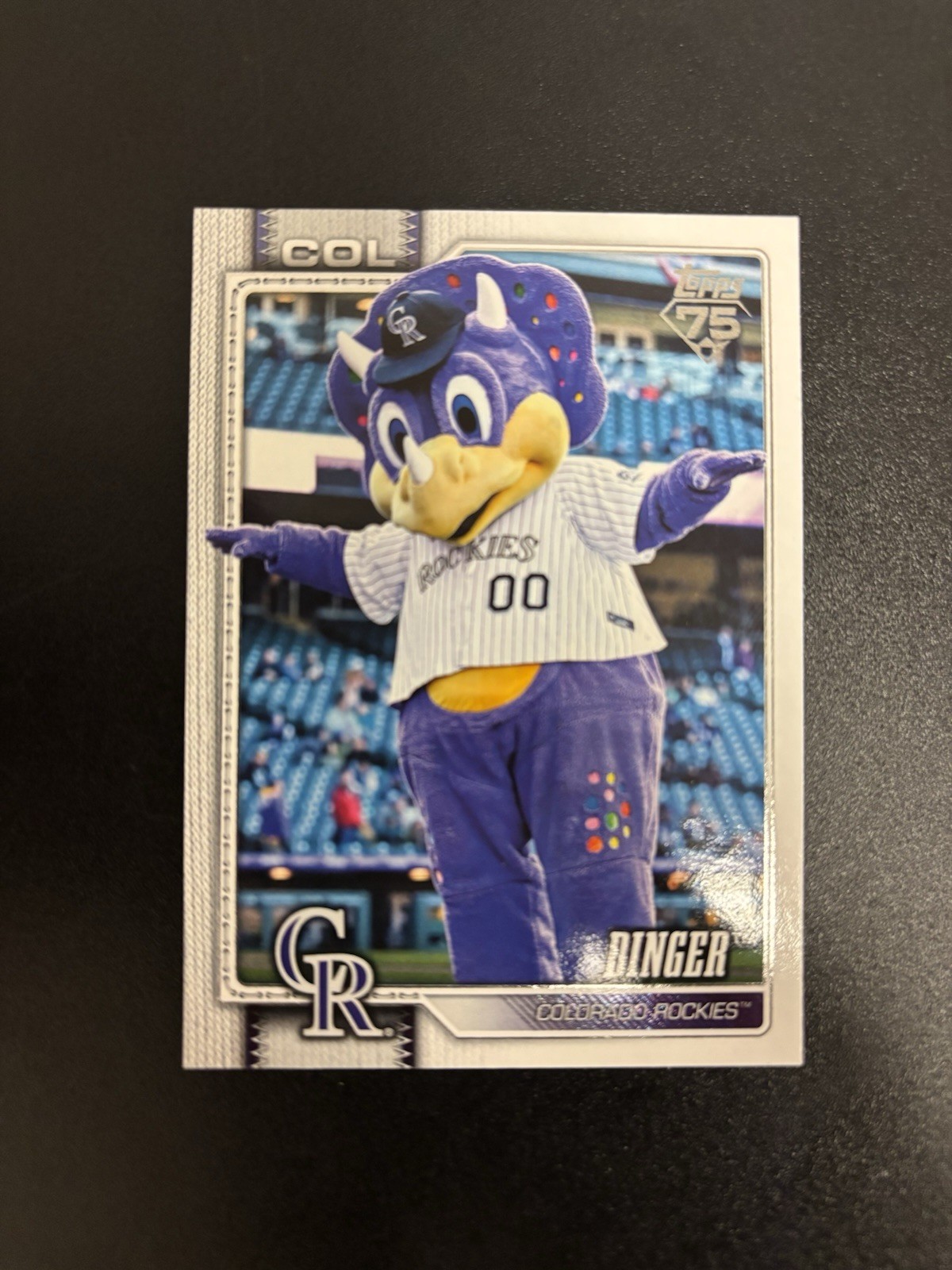 2026 Topps #M-4 Dinger – Colorado Rockies Mascot