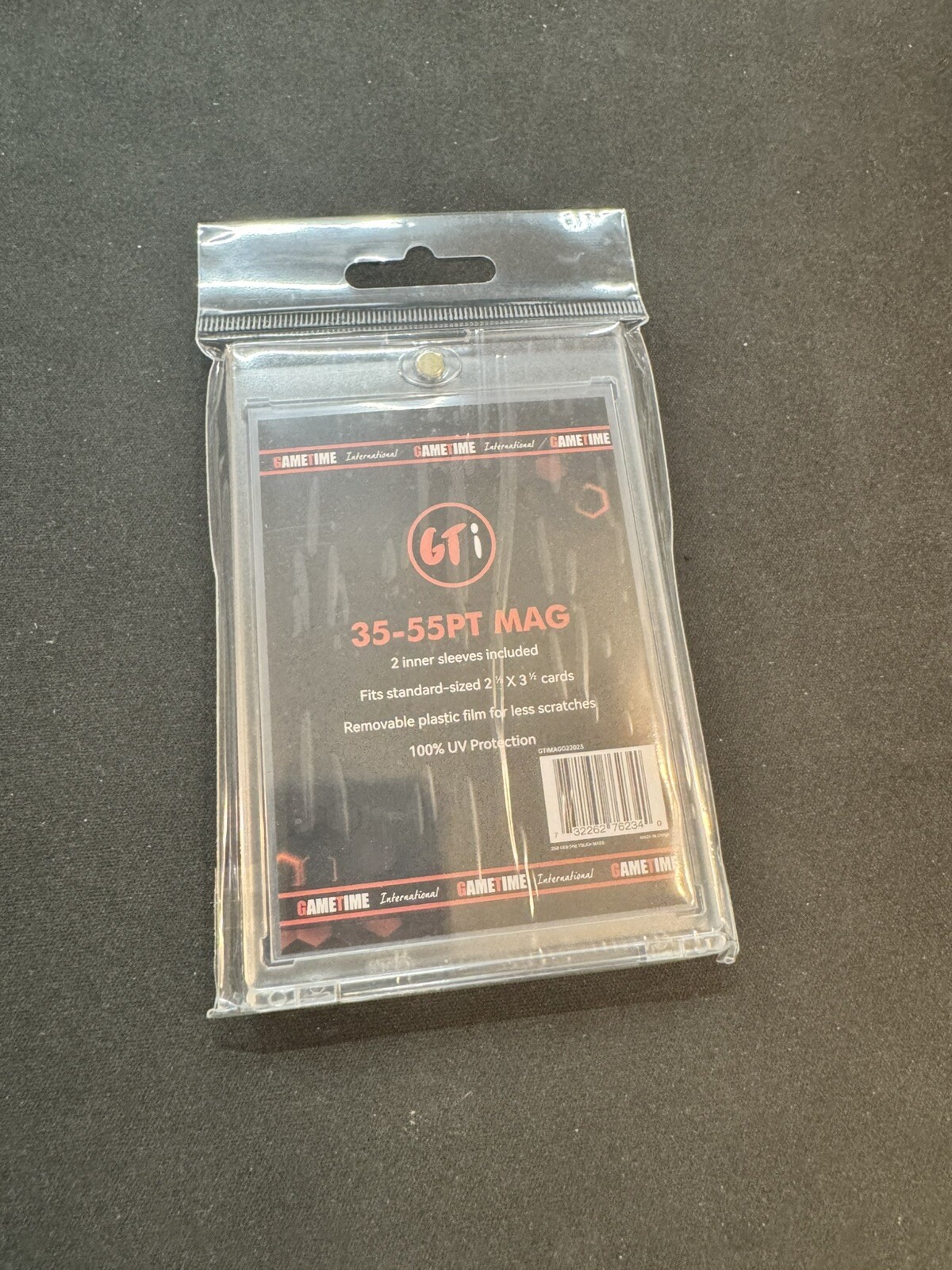 X1 Single Clear GTi Magnetic One Touche 35-55pt Inner sleeves included