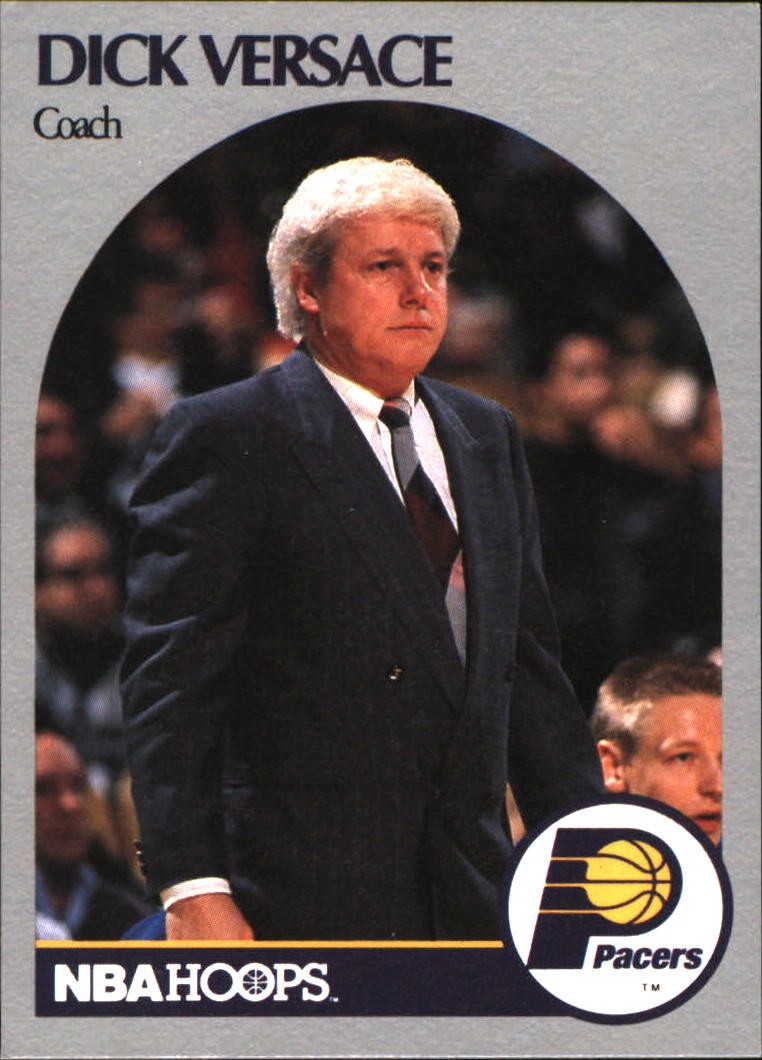 1990-91 Hoops Dick Versace #315 Indiana Pacers
