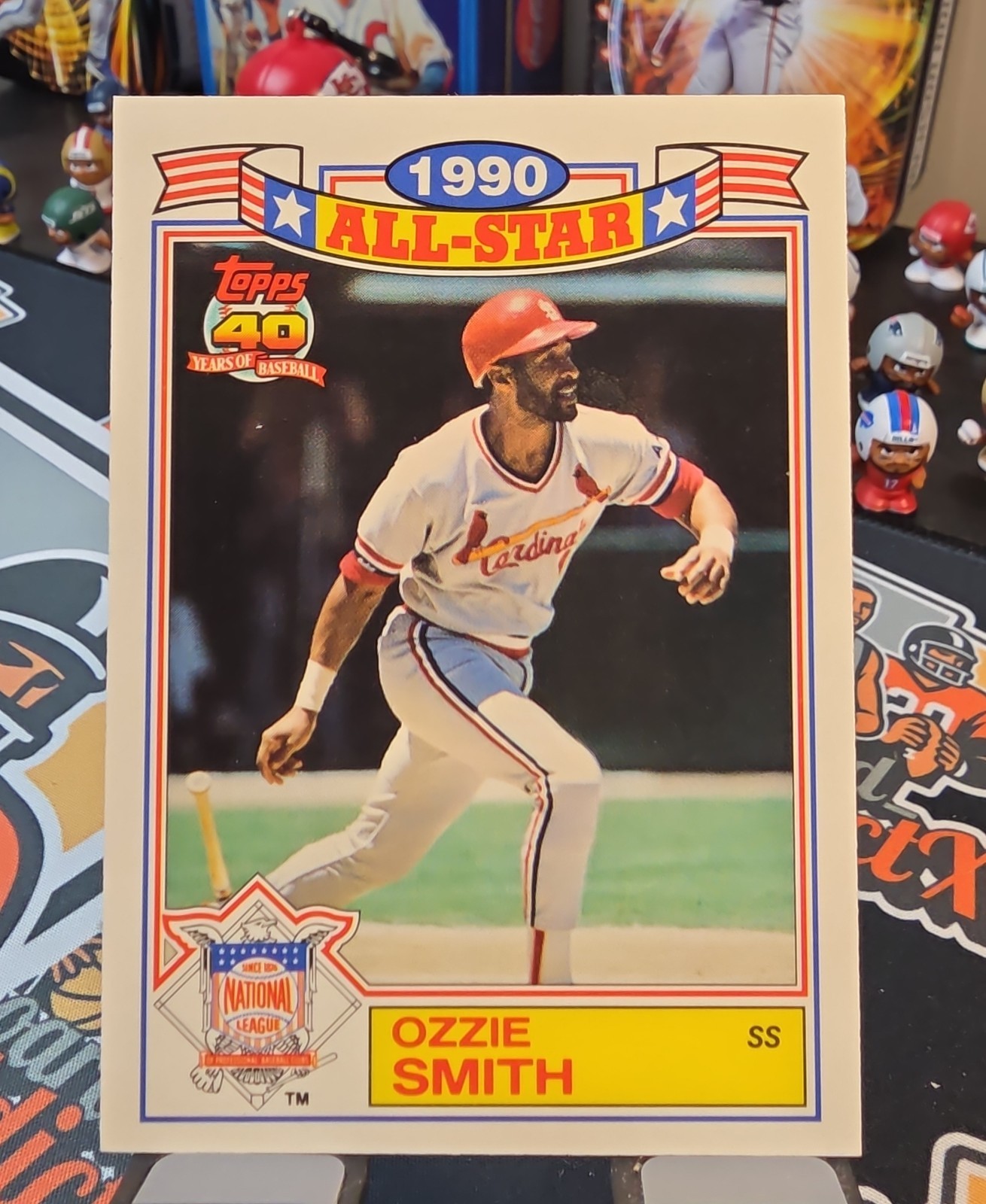 1991 Topps – Rack Pack Glossy All-Stars Ozzie Smith #16