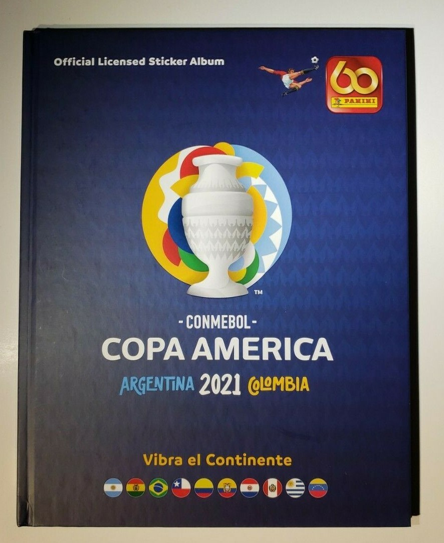 PANINI COPA AMERICA 2021 EMPTY HARDCOVER ALBUM