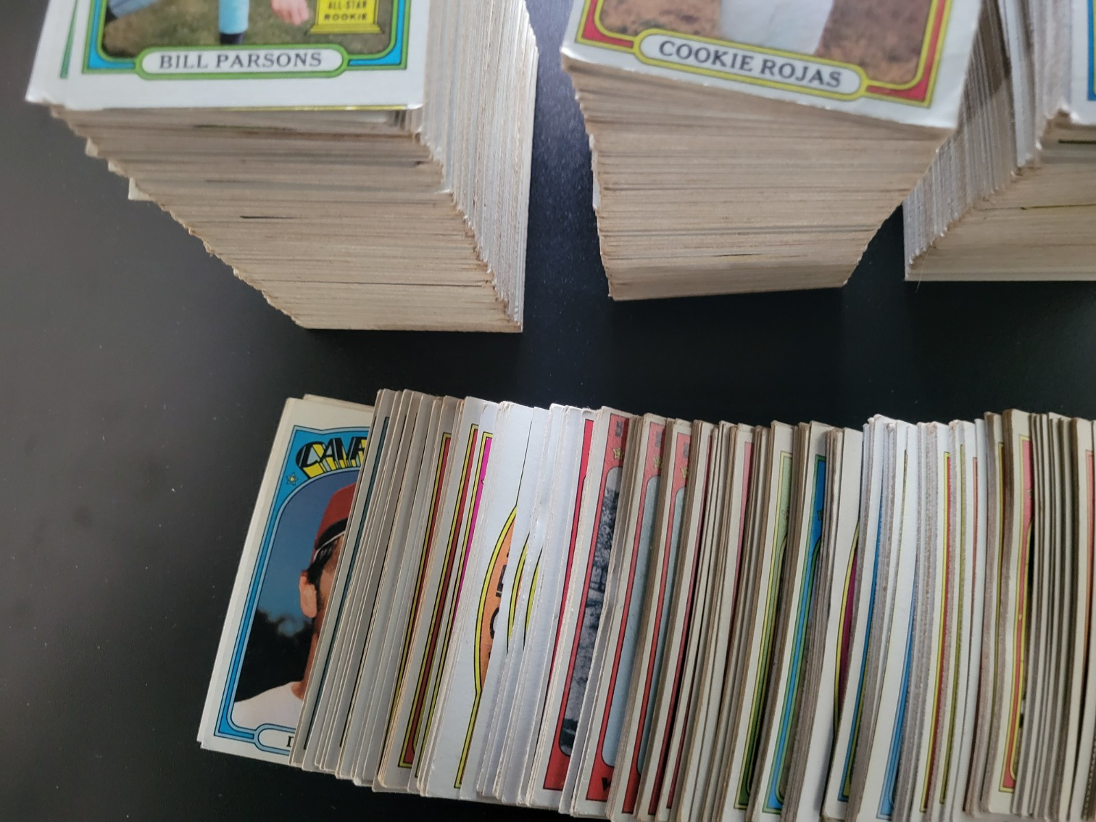 1972 Topps Baseball Set Builder Lots – 100 Different Vintage Cards