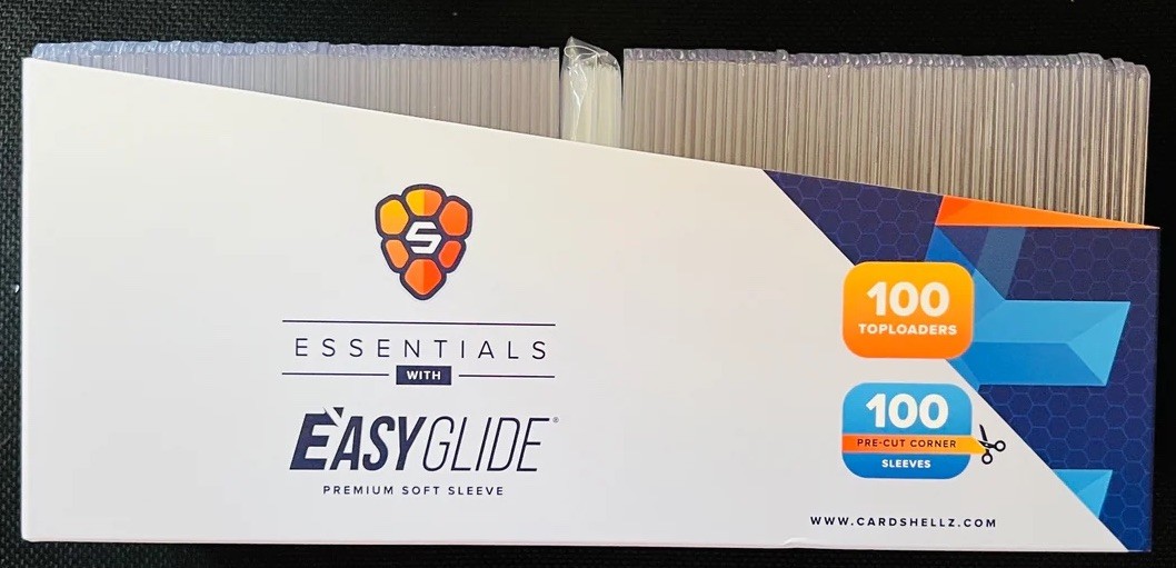 Card Shellz Essentials – Premium 55PT Toploaders & Easy Glide Sleeves 100ct