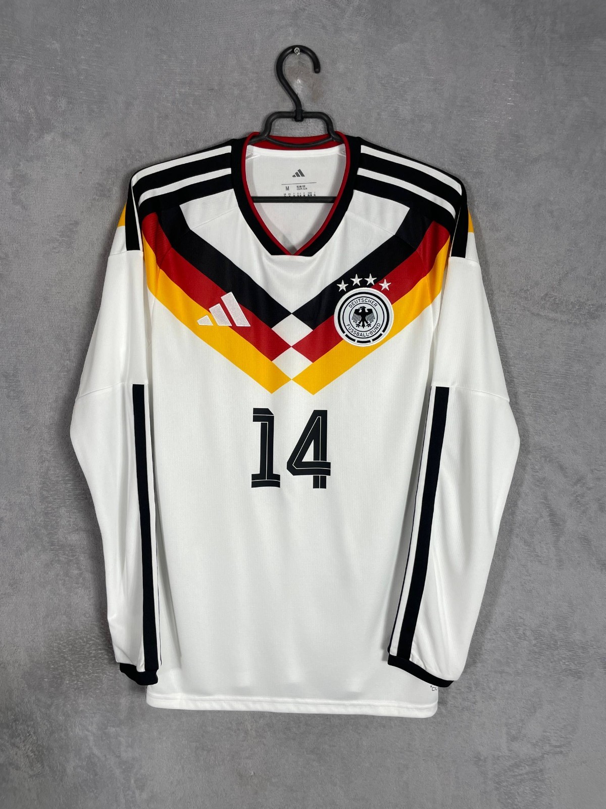 EL Mala Germany Jersey L/S Home football Soccer shirt 2026 Adidas Men Size M