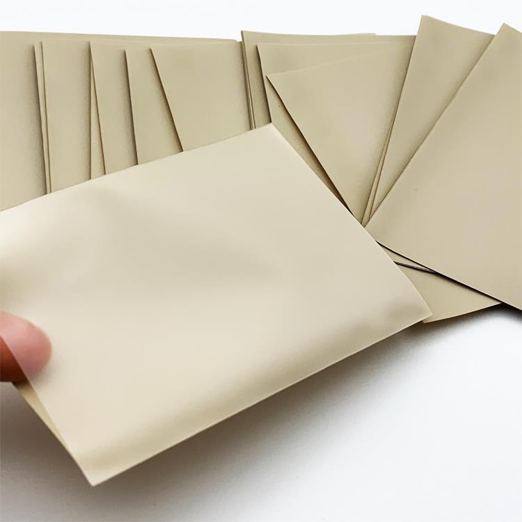 Lenayuyu 100pcs Sand color Protector Standard MTG Card Sleeves 66x91mm Matte