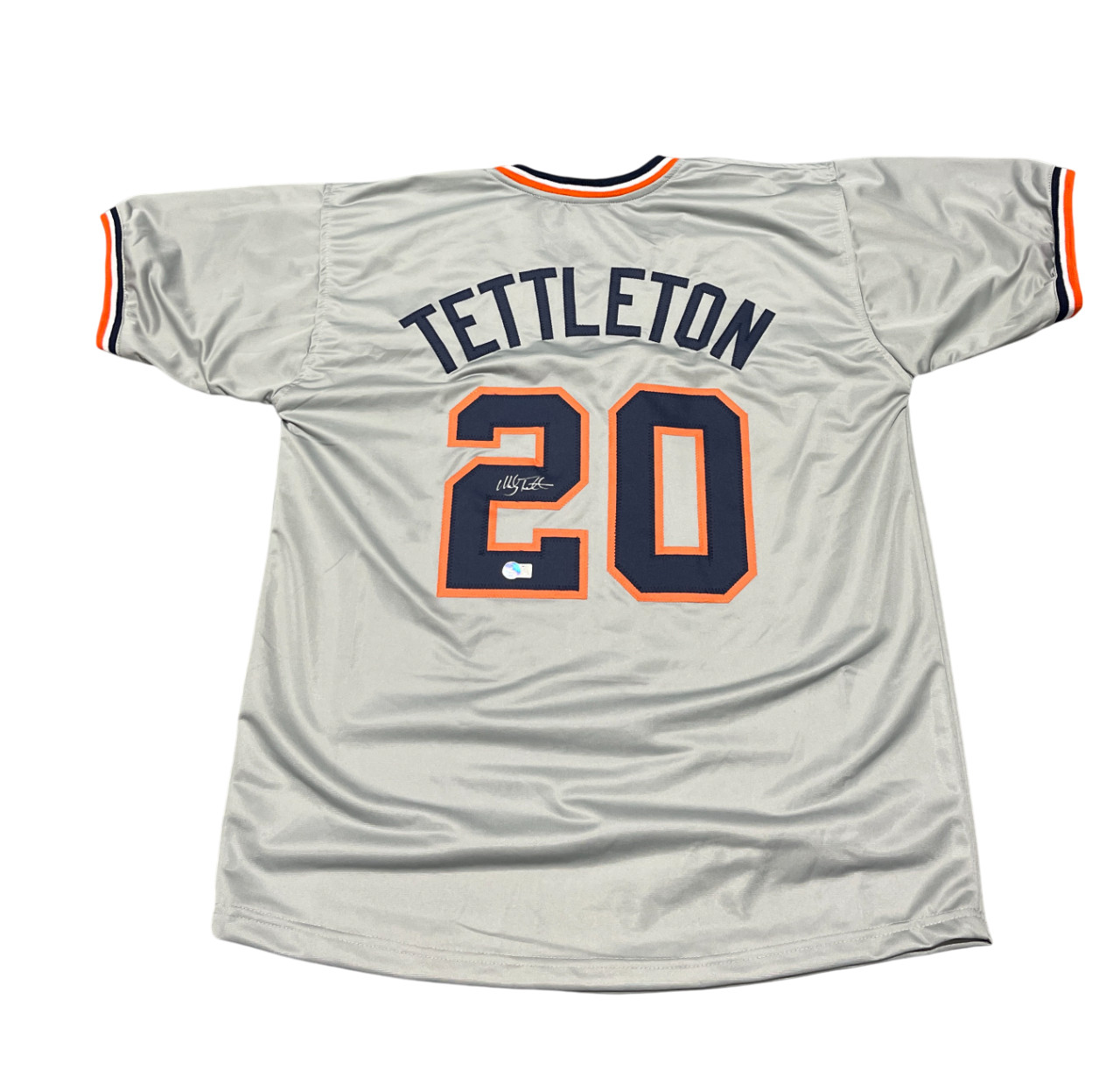 Mickey Tettleton Signed Auto Detroit Tigers Custom Jersey Beckett Wit BAS COA