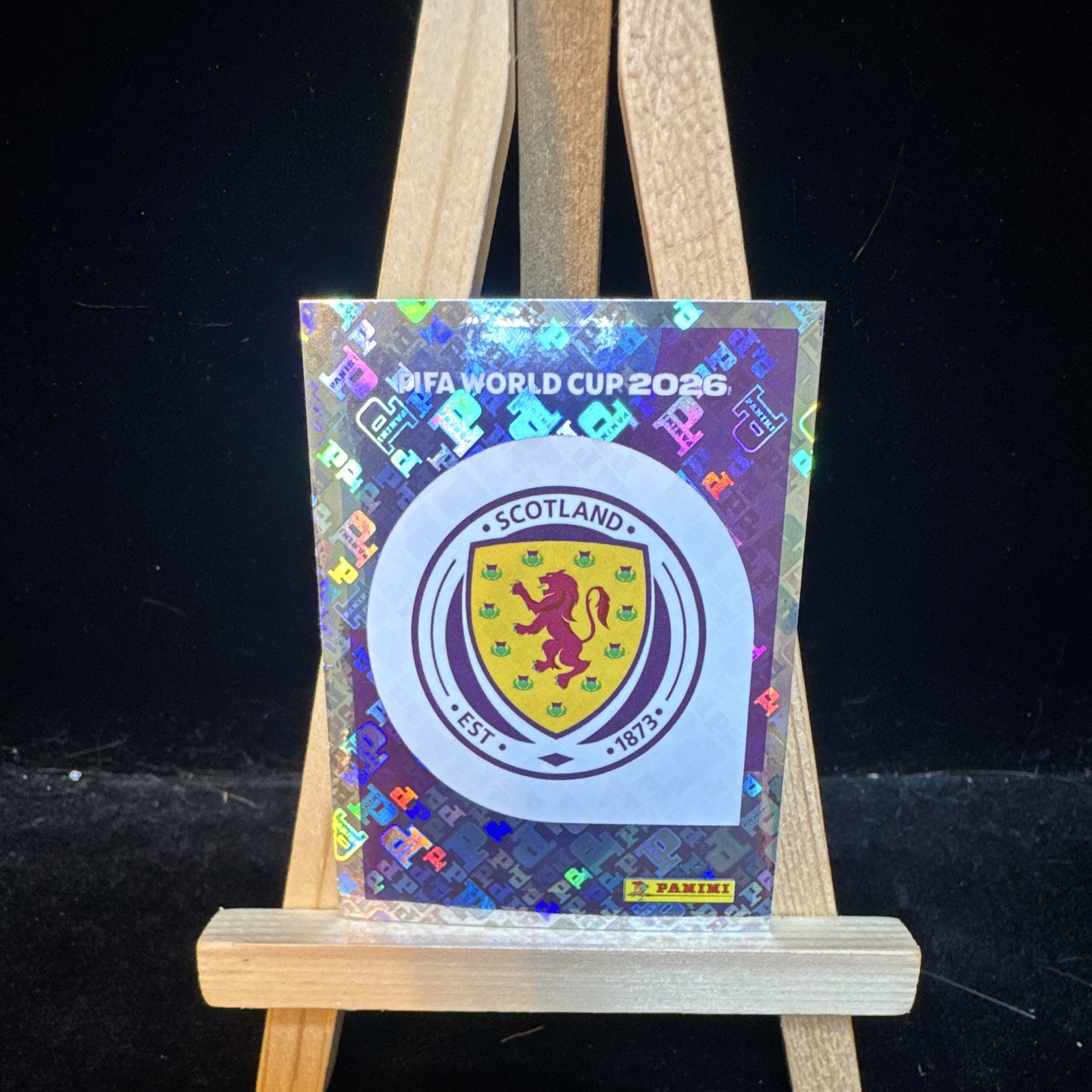 Panini FIFA World Cup 2026 Sticker SCO 1 Scotland Club Badge/Logo