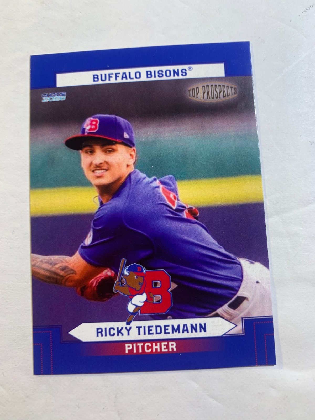 Ricky Tiedemann 2026 AAA Top Prospects Card