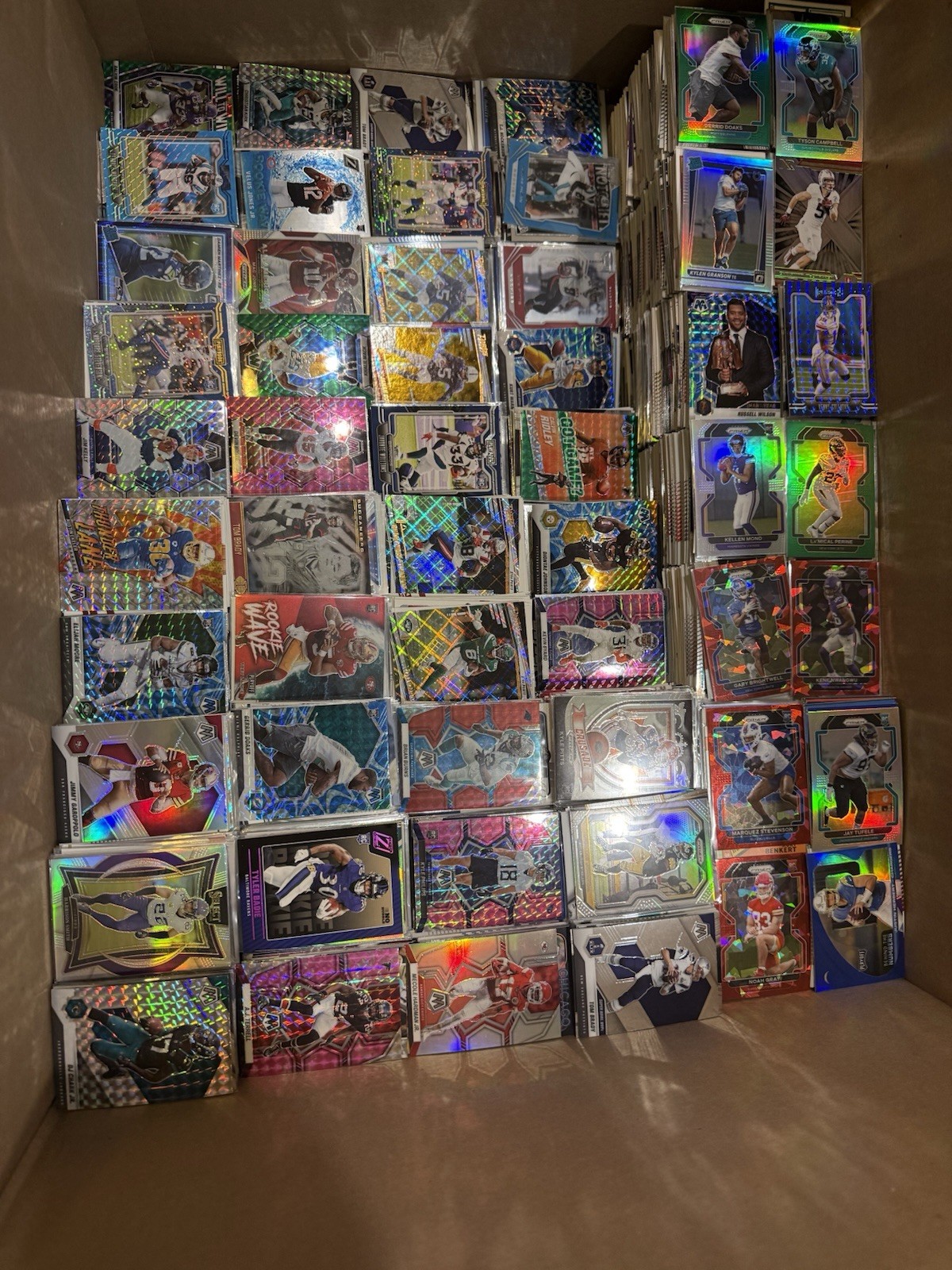1 Pound Lot Of Cards 2020-2025, Inserts, Parallels, Base, Rookies. Multi sport.