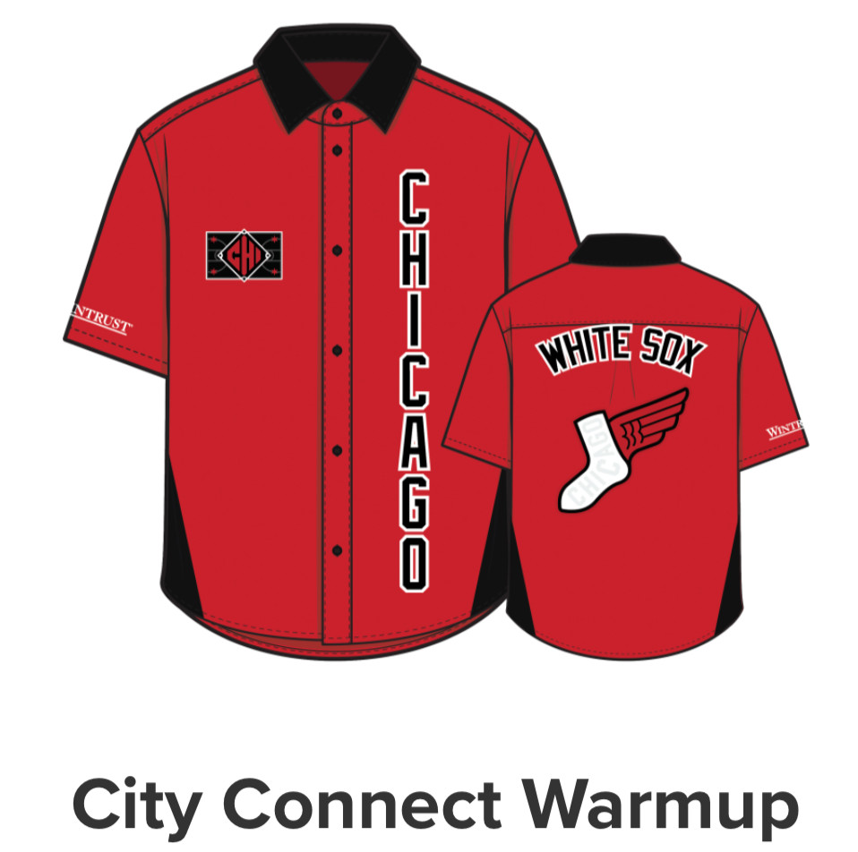 Chicago White Sox City Connect Warmup Giveaway 7/25/26 SGA Size XL Presale