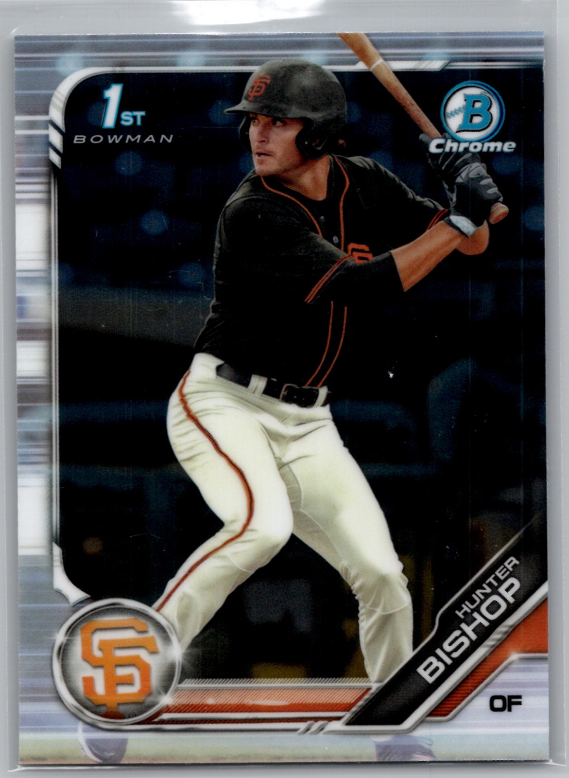 2019 Bowman Chrome First Hunter Bishop Hunter Bishop of #BDC-31