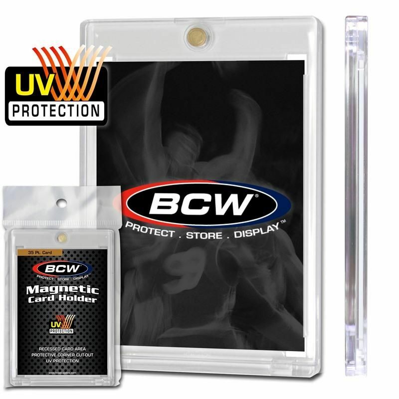 BCW ONE TOUCH MAGNETIC MAG HOLDERS -ALL SIZES- 35,55,75,100,130,180,360 U PICK