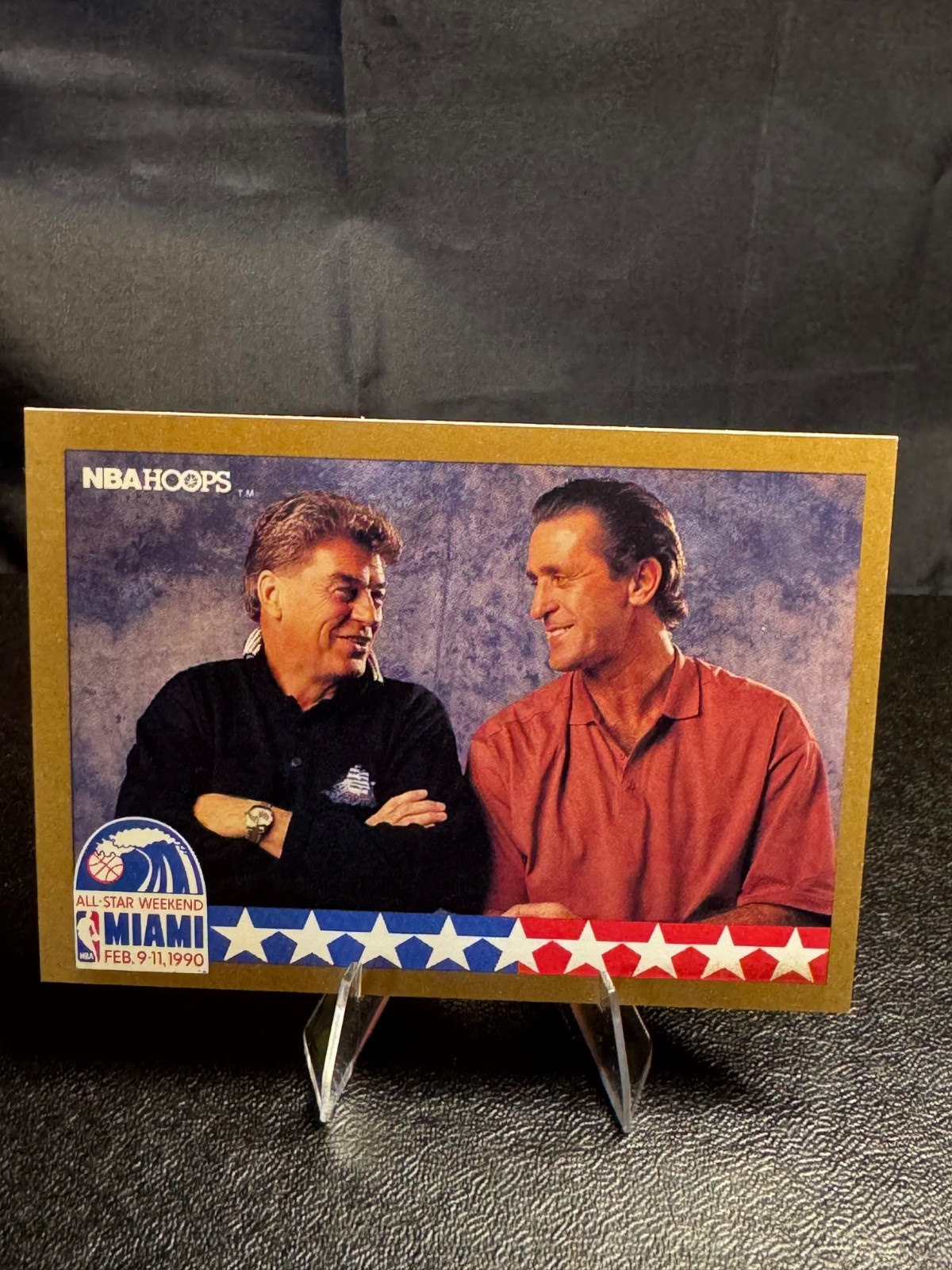 NBA Hoops 1990-91 All-Star Weekend Miami Checklist #13 Basketball Card