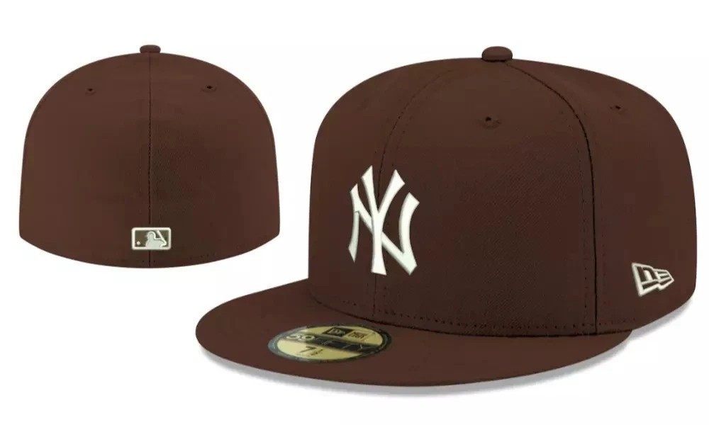Men’s New York NYY MLB Yankees Basic 59FIFTY Fitted Cap 5950 Baseball Hat IN BOX