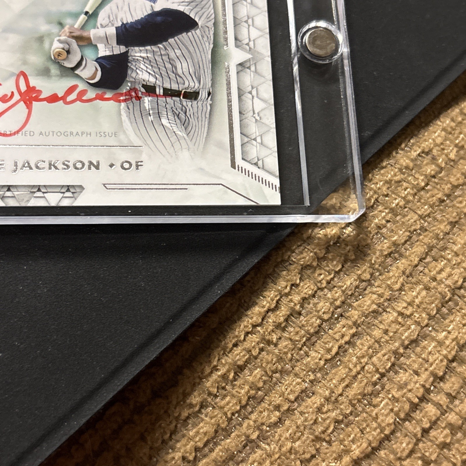 Reggie Jackson 2018 Topps Diamond Icons Auto Signed on Card #10/25 Yankees HOF